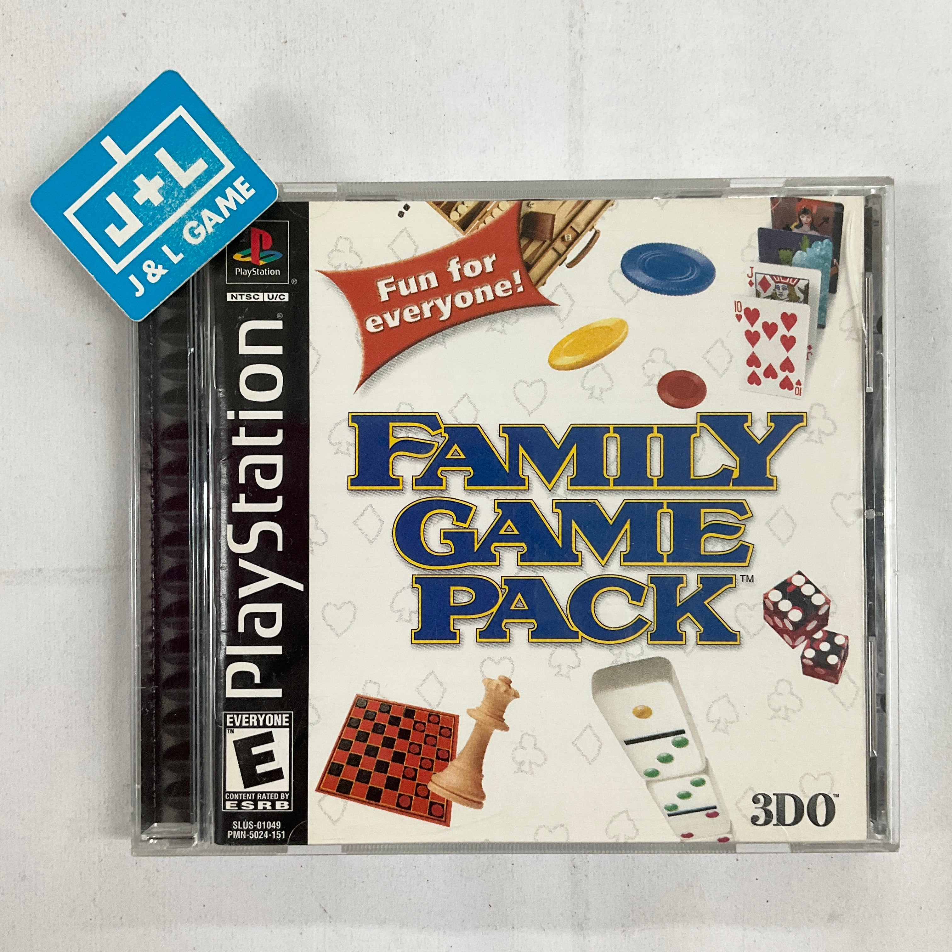 Family Game Pack - (PS1) Playstation 1 [Pre-Owned] Video Games 3DO   