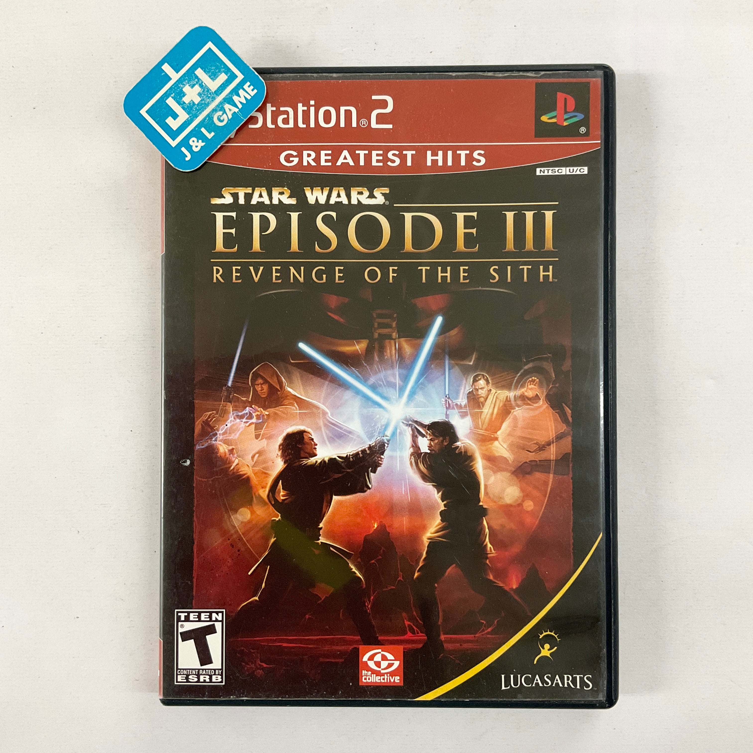 Star Wars Episode III: Revenge of the Sith (Greatest Hits) - (PS2) PlayStation 2 [Pre-Owned] Video Games LucasArts   