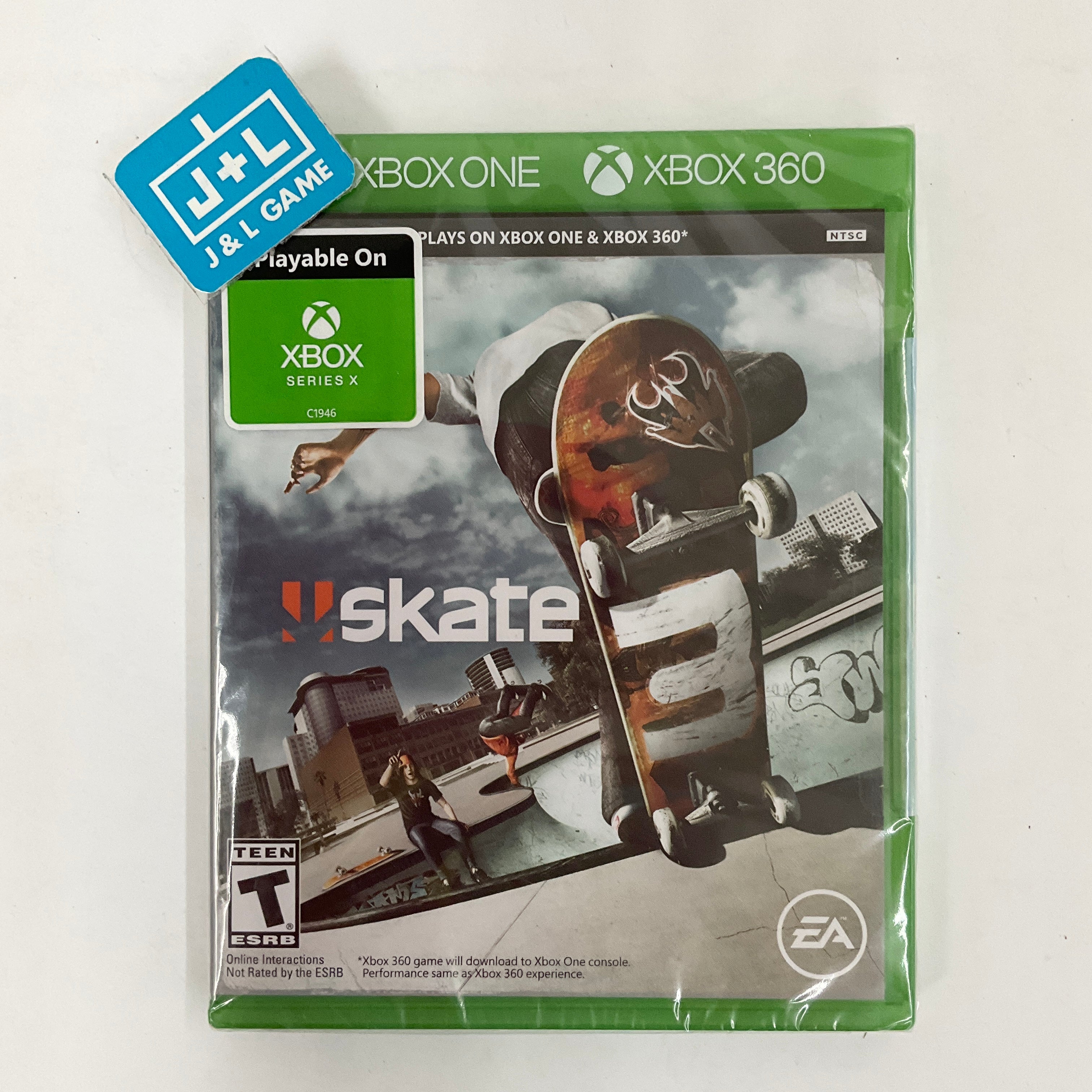 Skate 3 - (XB1) Xbox One & Xbox 360 Video Games EA Games   