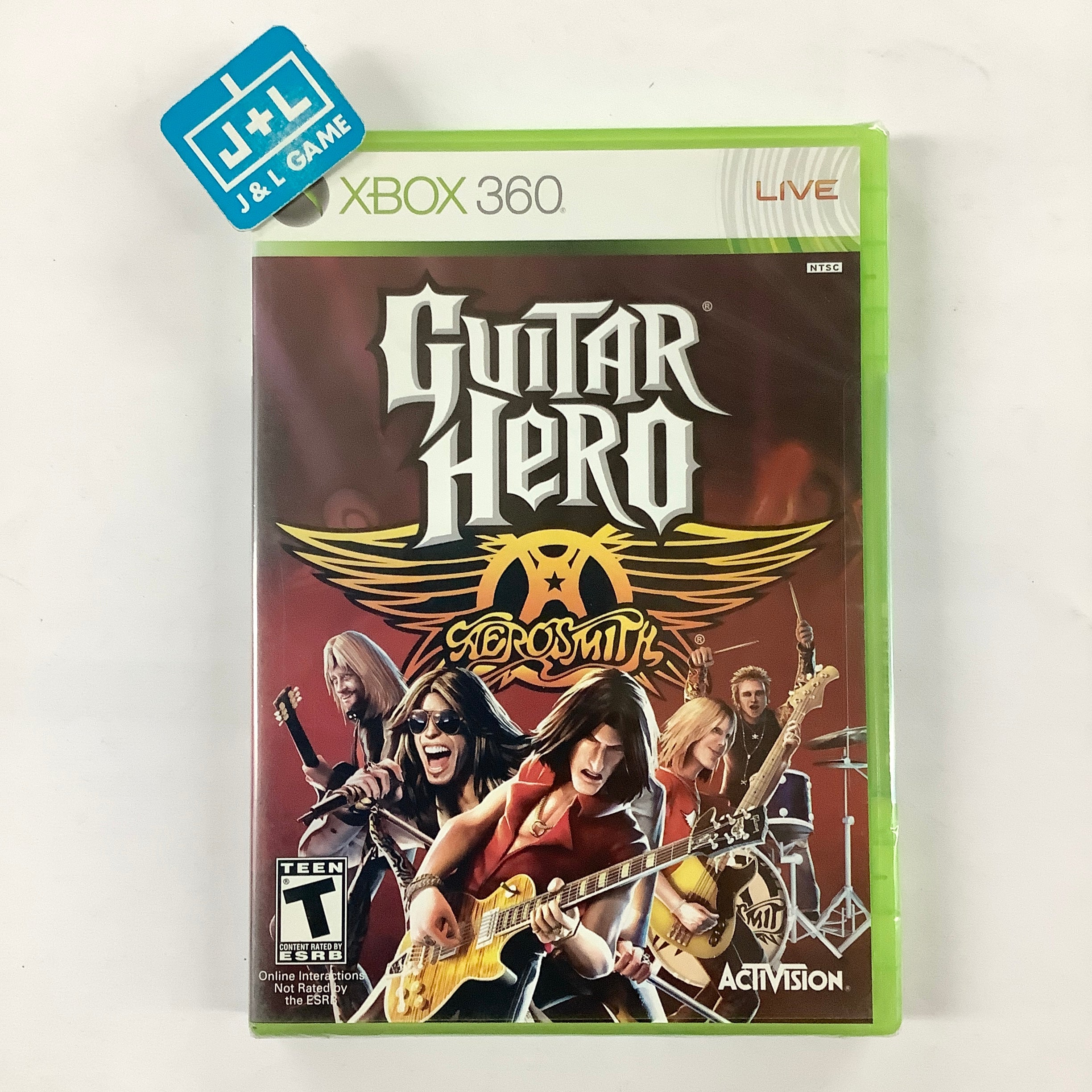 Guitar Hero: Aerosmith - Xbox 360 Video Games Activision   