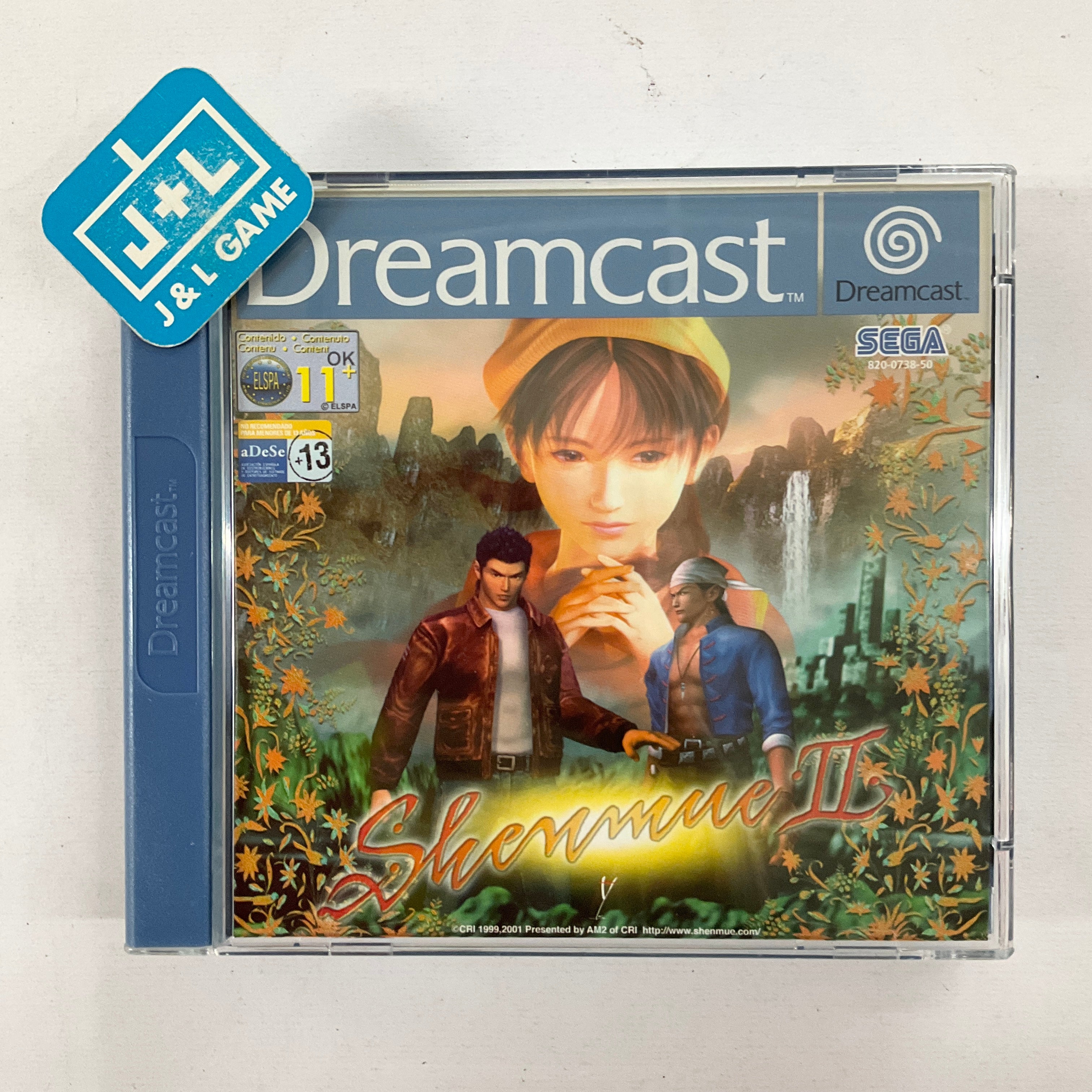 Shenmue II - (DC) Dreamcast [Pre-Owned] (European Import) Video Games Dreamcast Import   