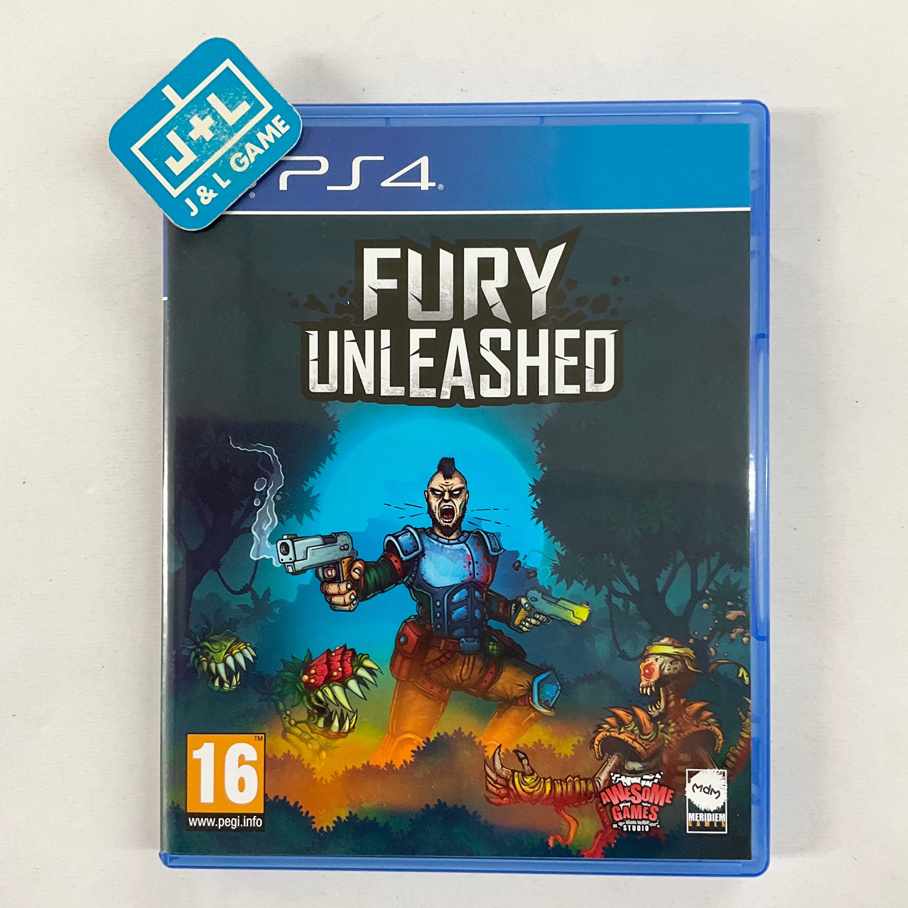 Fury Unleashed: Bang!! Edition - (PS4) PlayStation 4 [Pre-Owned] (European Import) Video Games Meridiem Games   