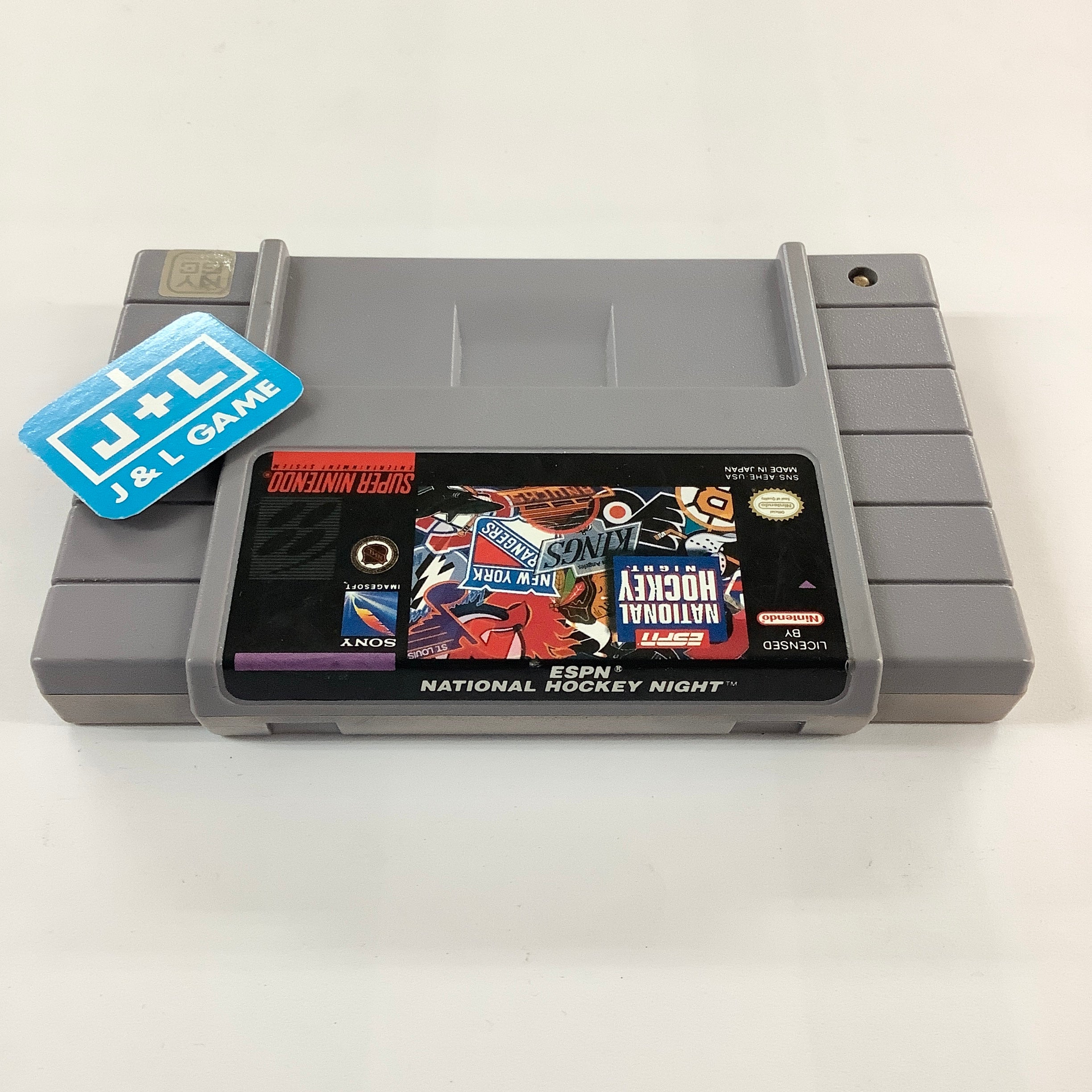 ESPN National Hockey Night - (SNES) Super Nintendo [Pre-Owned] Video Games Sony Imagesoft   