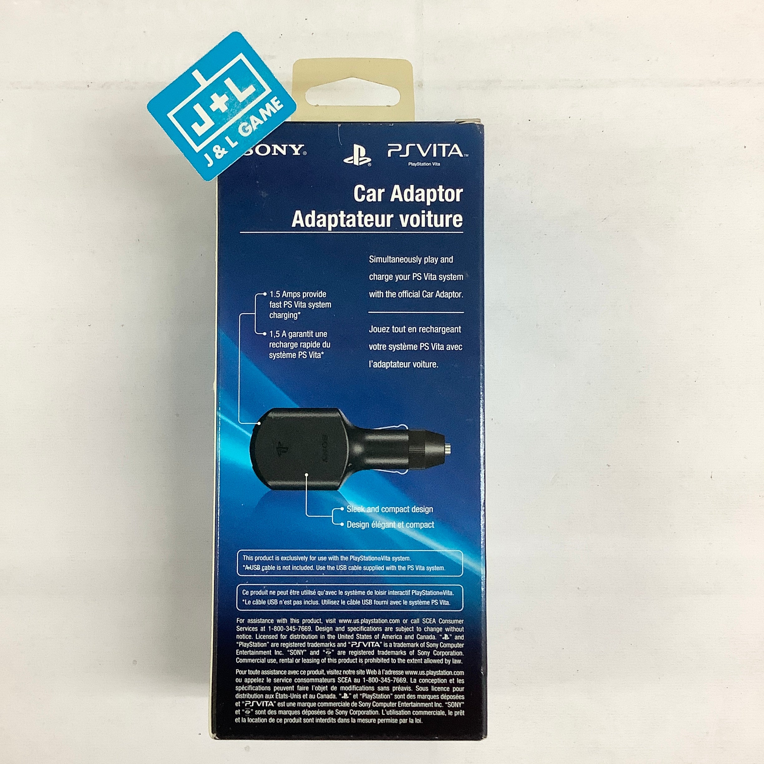 Sony PlayStation Vita 1000 Car Charger Adapter - (PSV) PlayStation Vita Accessories Sony   