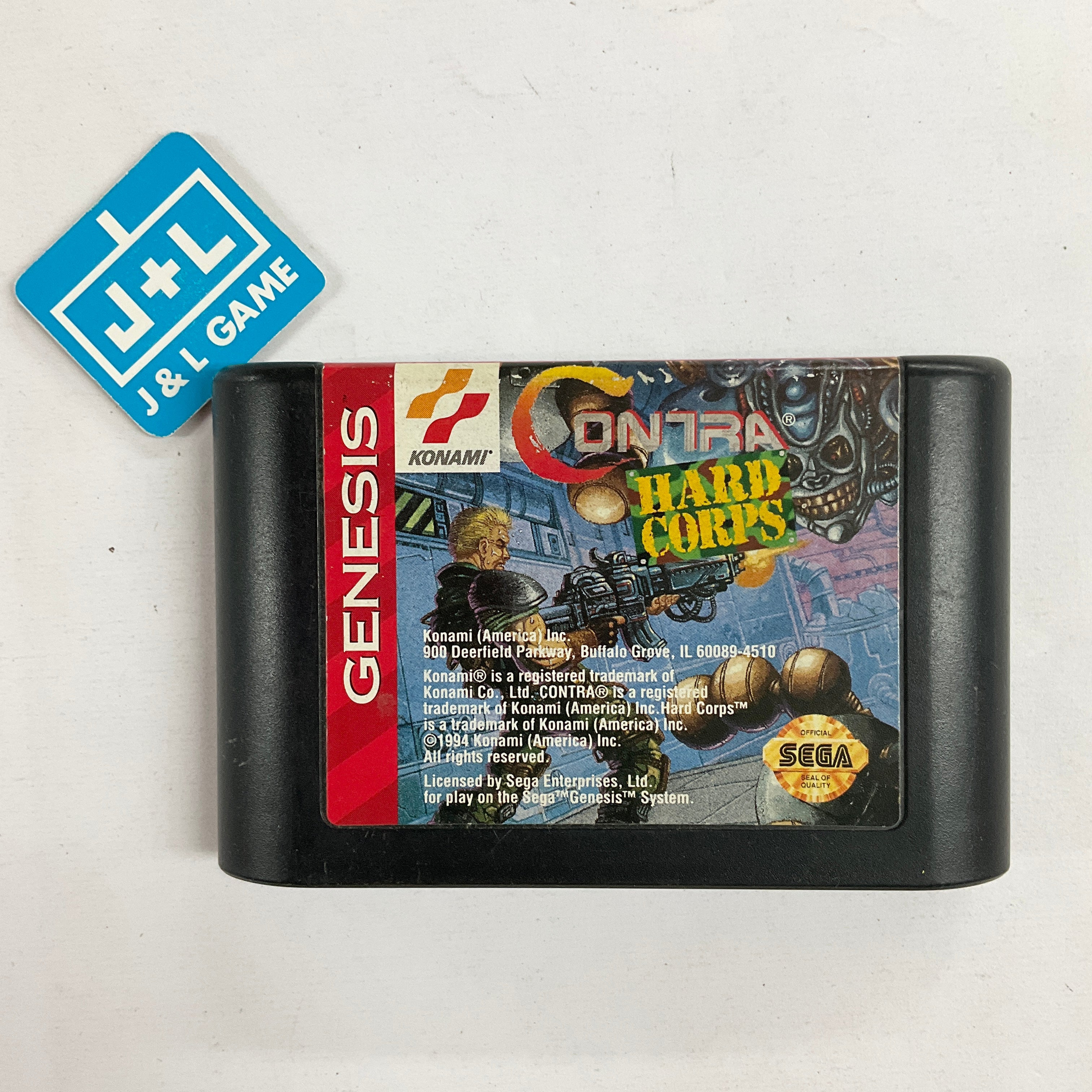 Contra: Hard Corps - SEGA Genesis [Pre-Owned] Video Games Konami   