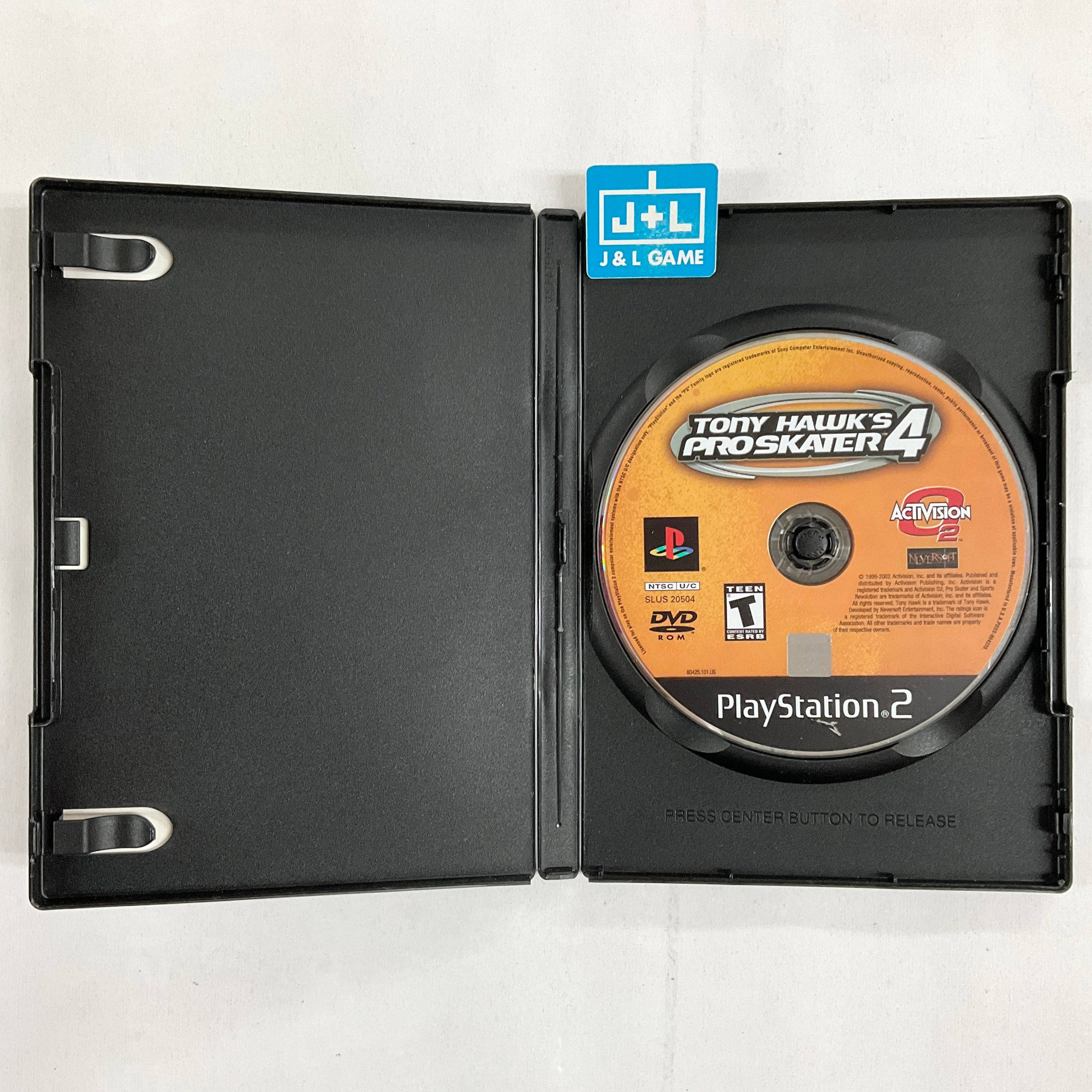 Tony Hawk's Pro Skater 4 - (PS2) PlayStation 2 [Pre-Owned] Video Games Activision   