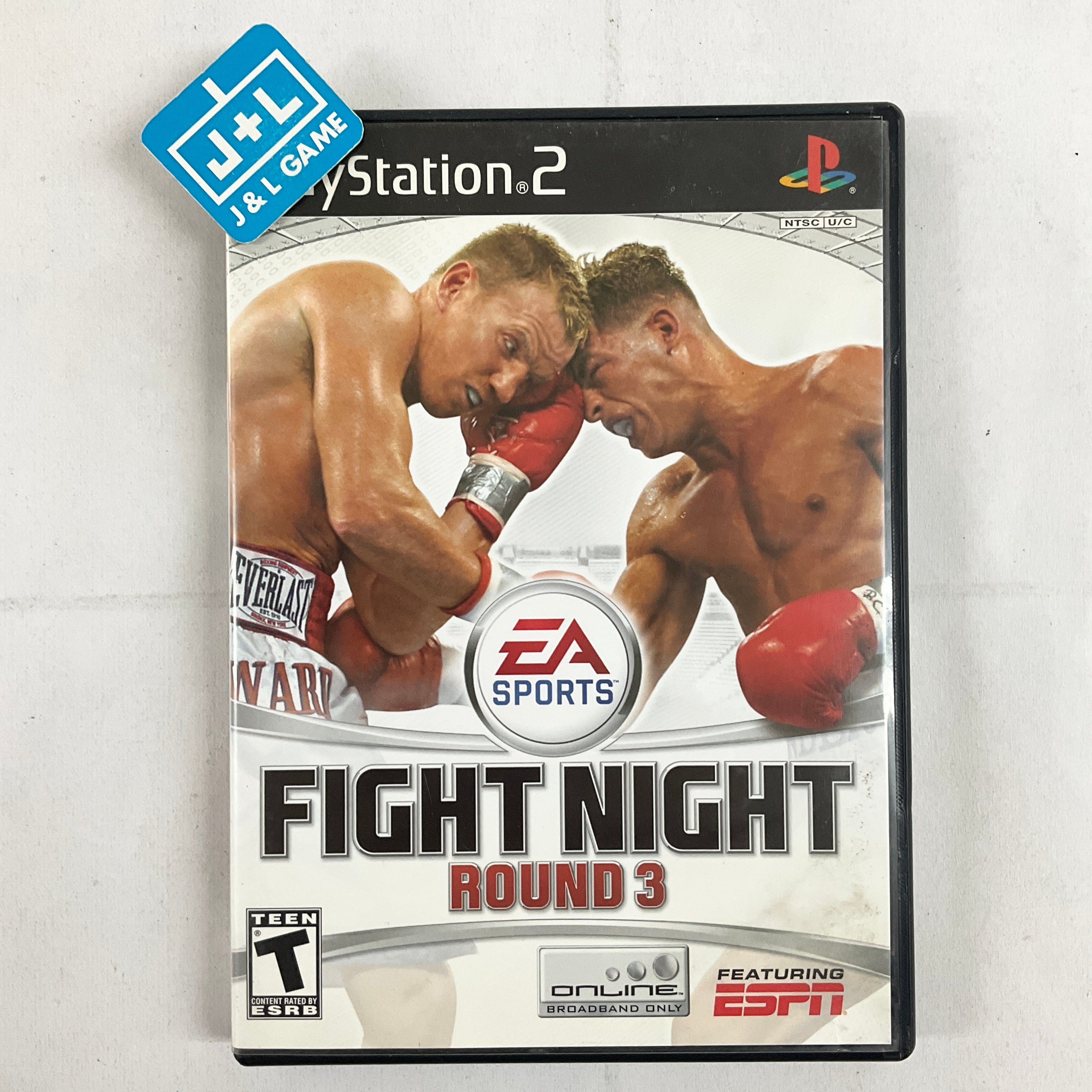 Fight Night Round 3 - (PS2) PlayStation 2 [Pre-Owned] Video Games EA Sports   