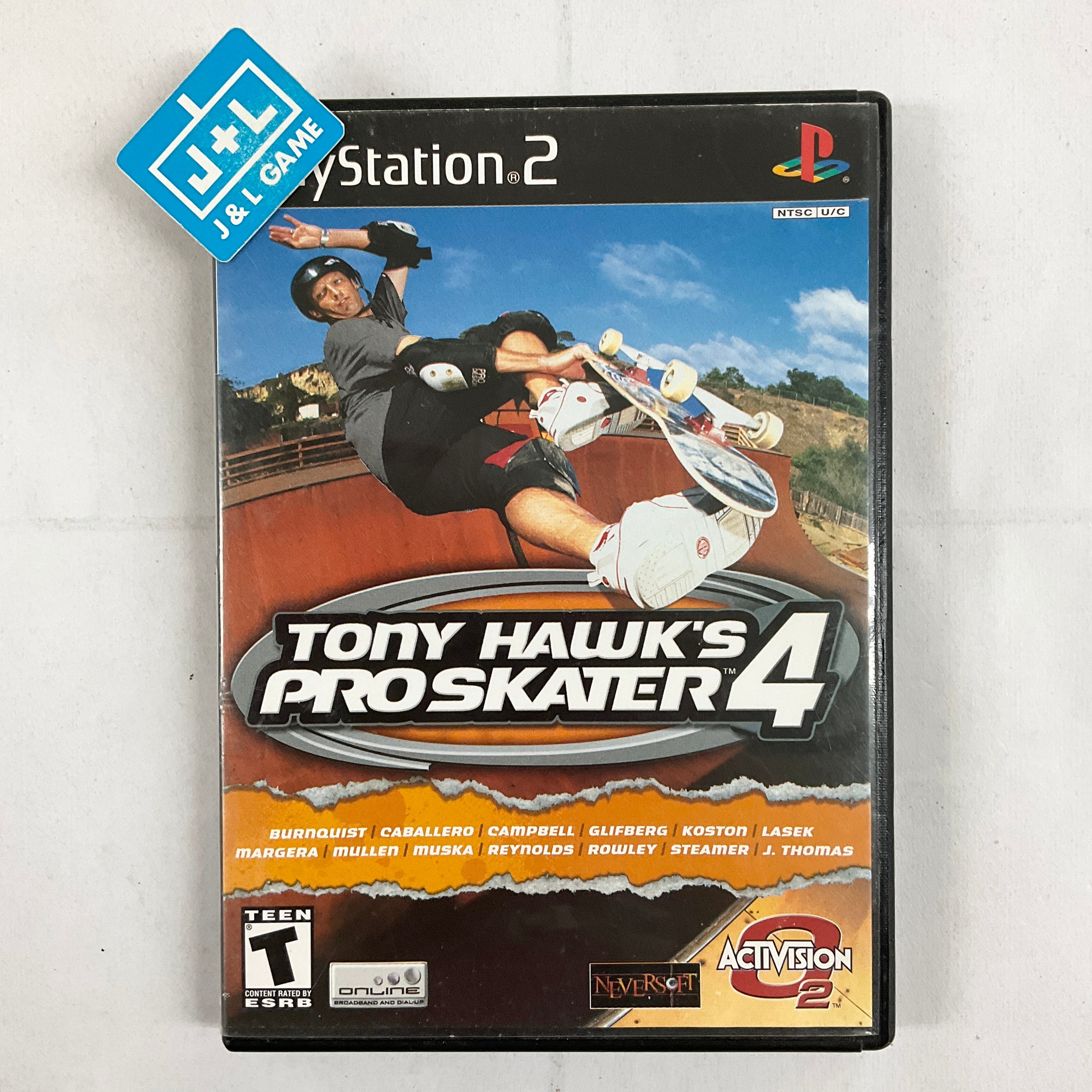 Tony Hawk's Pro Skater 4 - (PS2) PlayStation 2 [Pre-Owned] Video Games Activision   