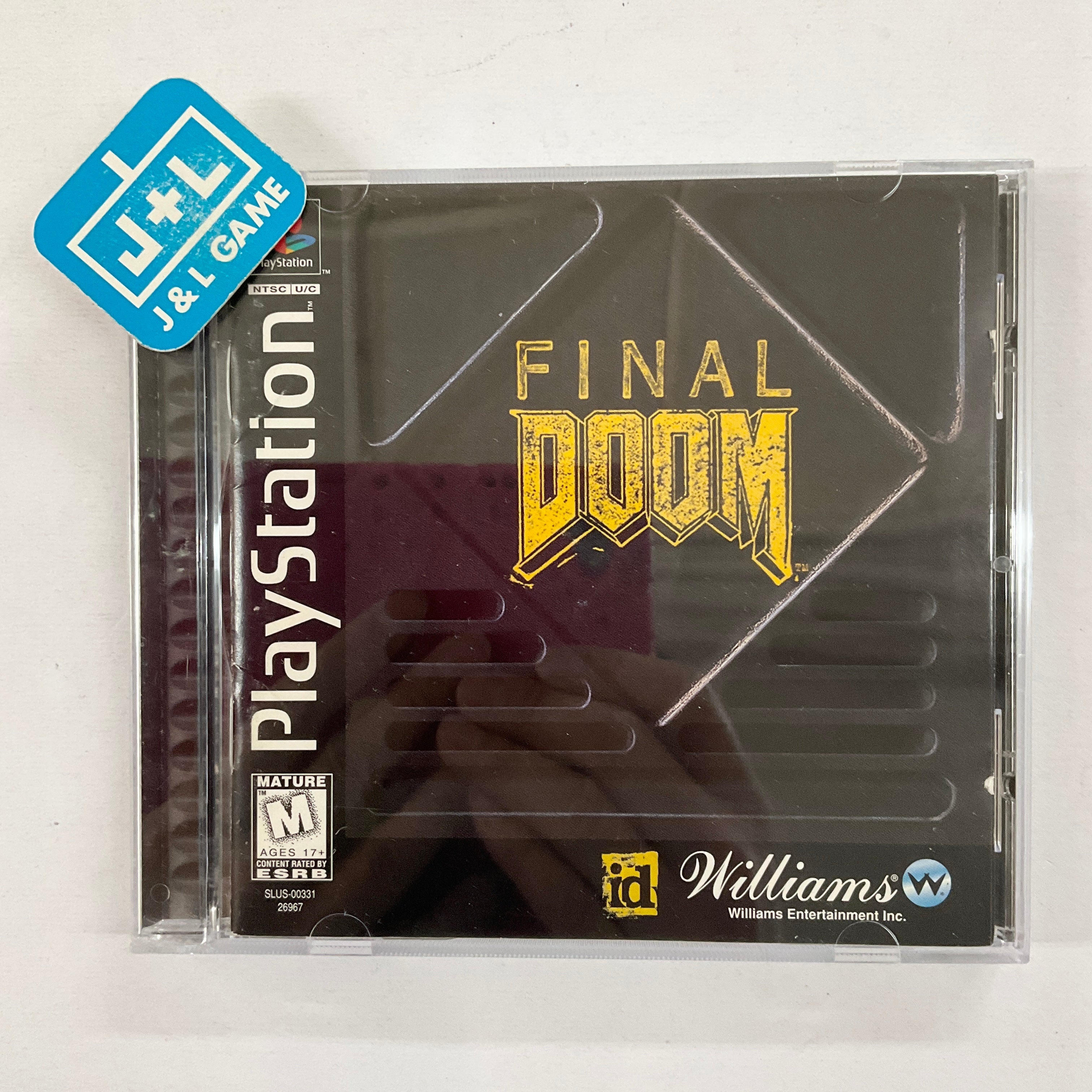 Final DOOM - (PS1) PlayStation 1 [Pre-Owned] Video Games Williams   