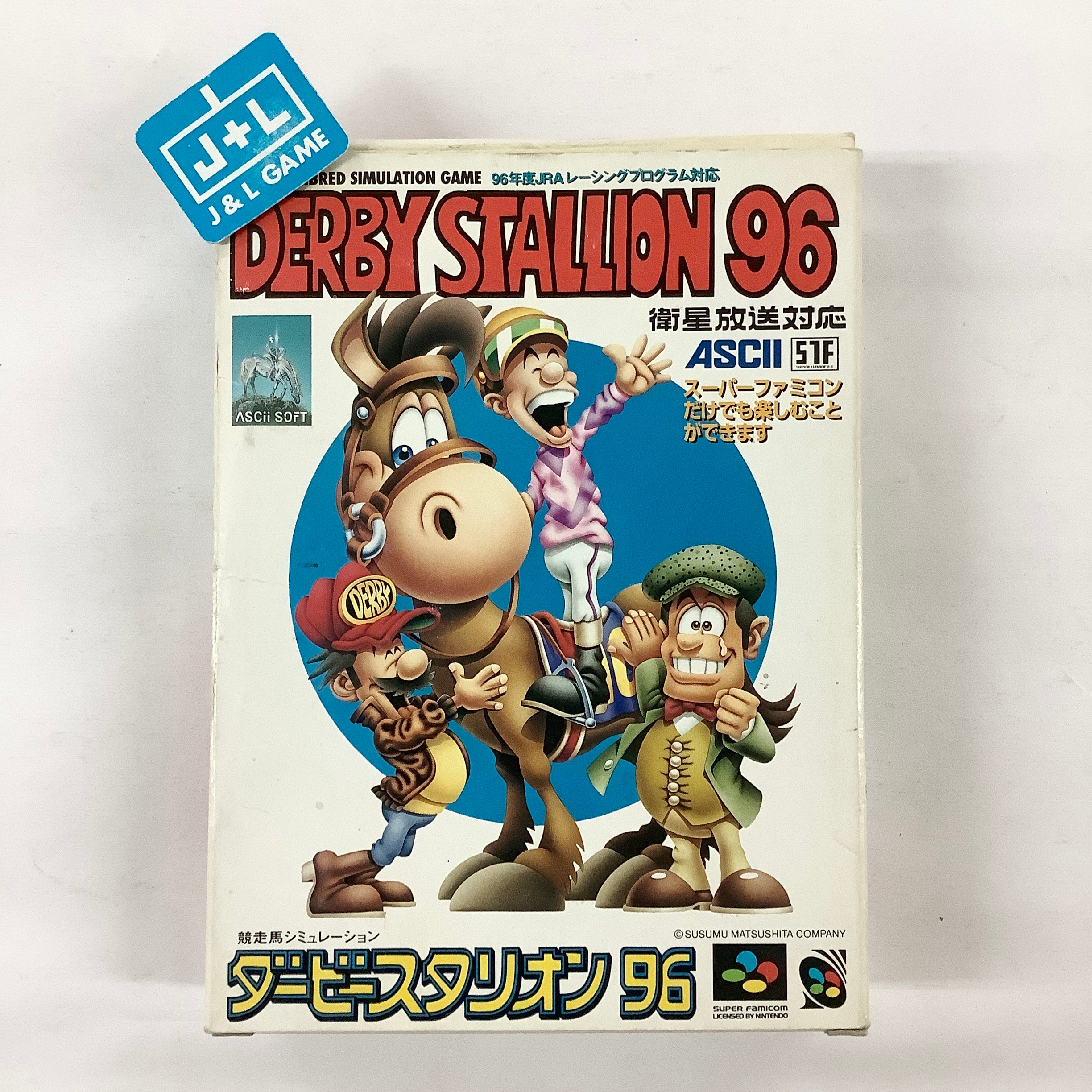 Derby Stallion 96 - (SFC) Super Famicom [Pre-Owned] (Japanese Import) Video Games ASCII Entertainment   