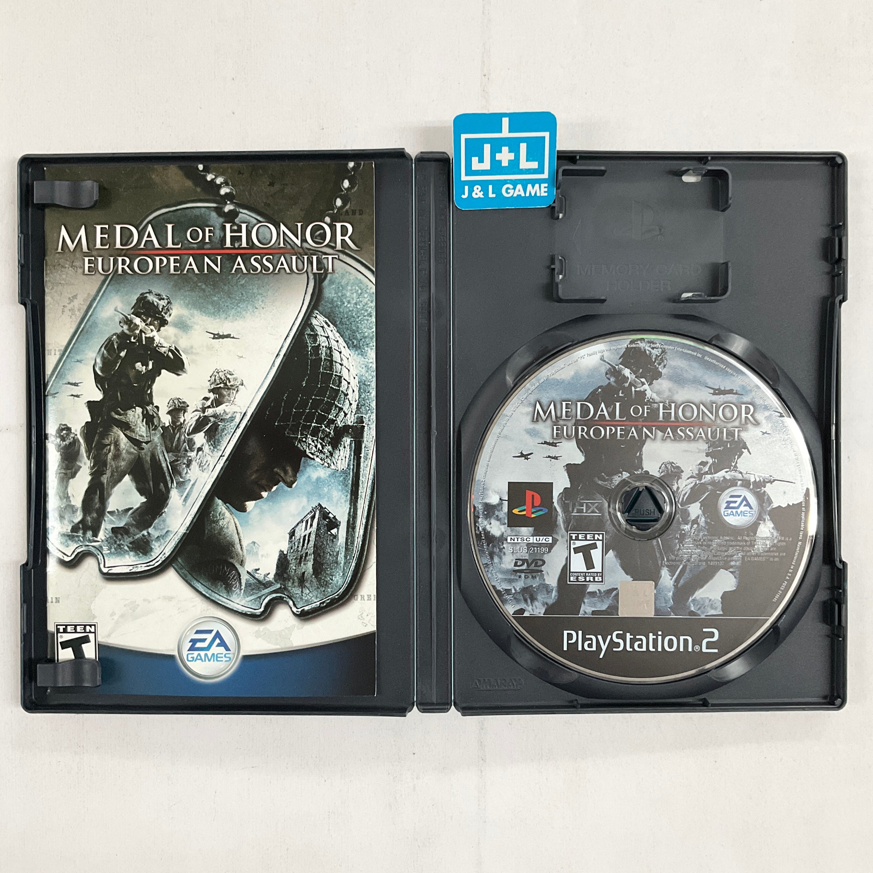 Medal of Honor: European Assault - (PS2) PlayStation 2 [Pre-Owned] Video Games Electronic Arts   