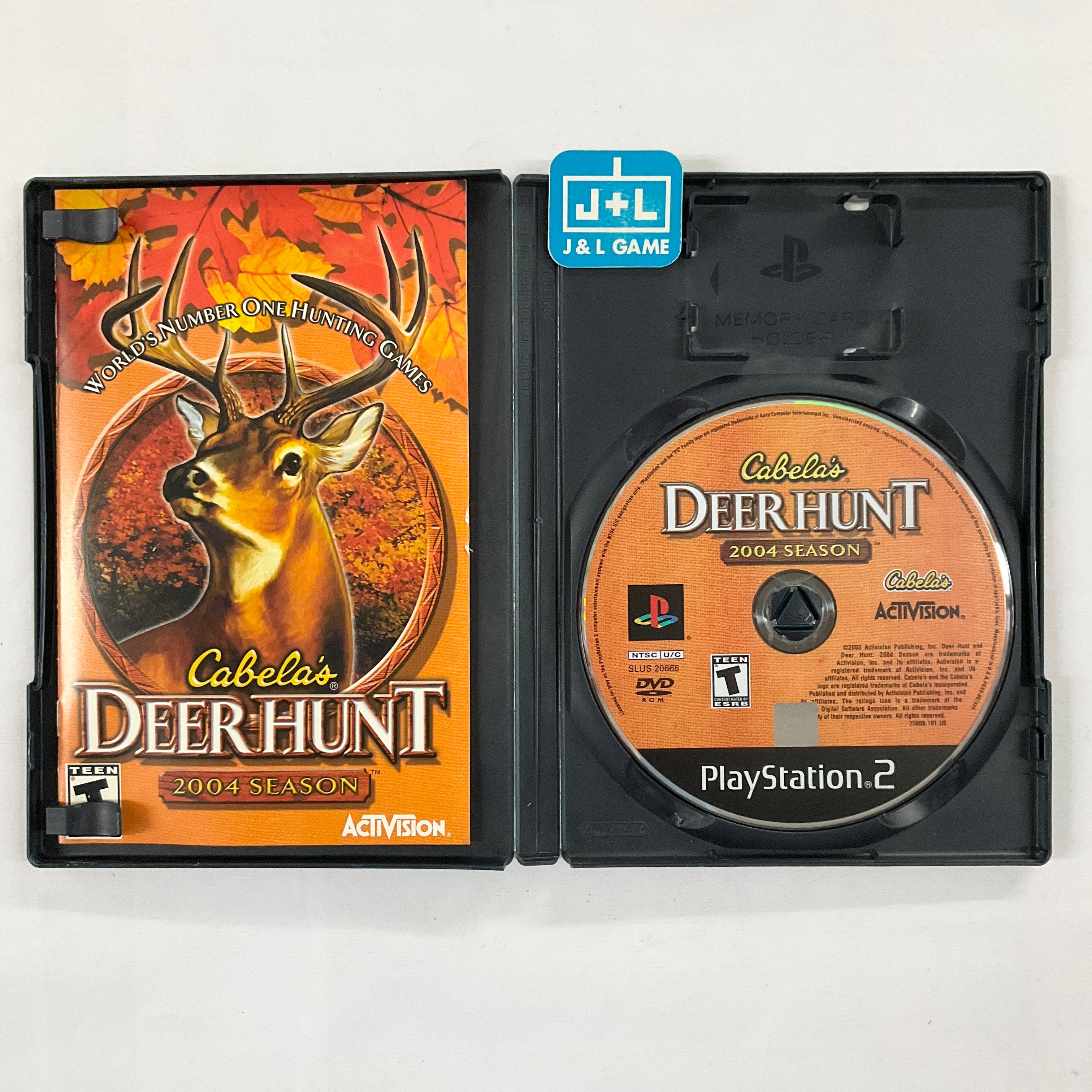 Cabela's Deer Hunt: 2004 Season - (PS2) PlayStation 2 [Pre-owned] Video Games Activision   