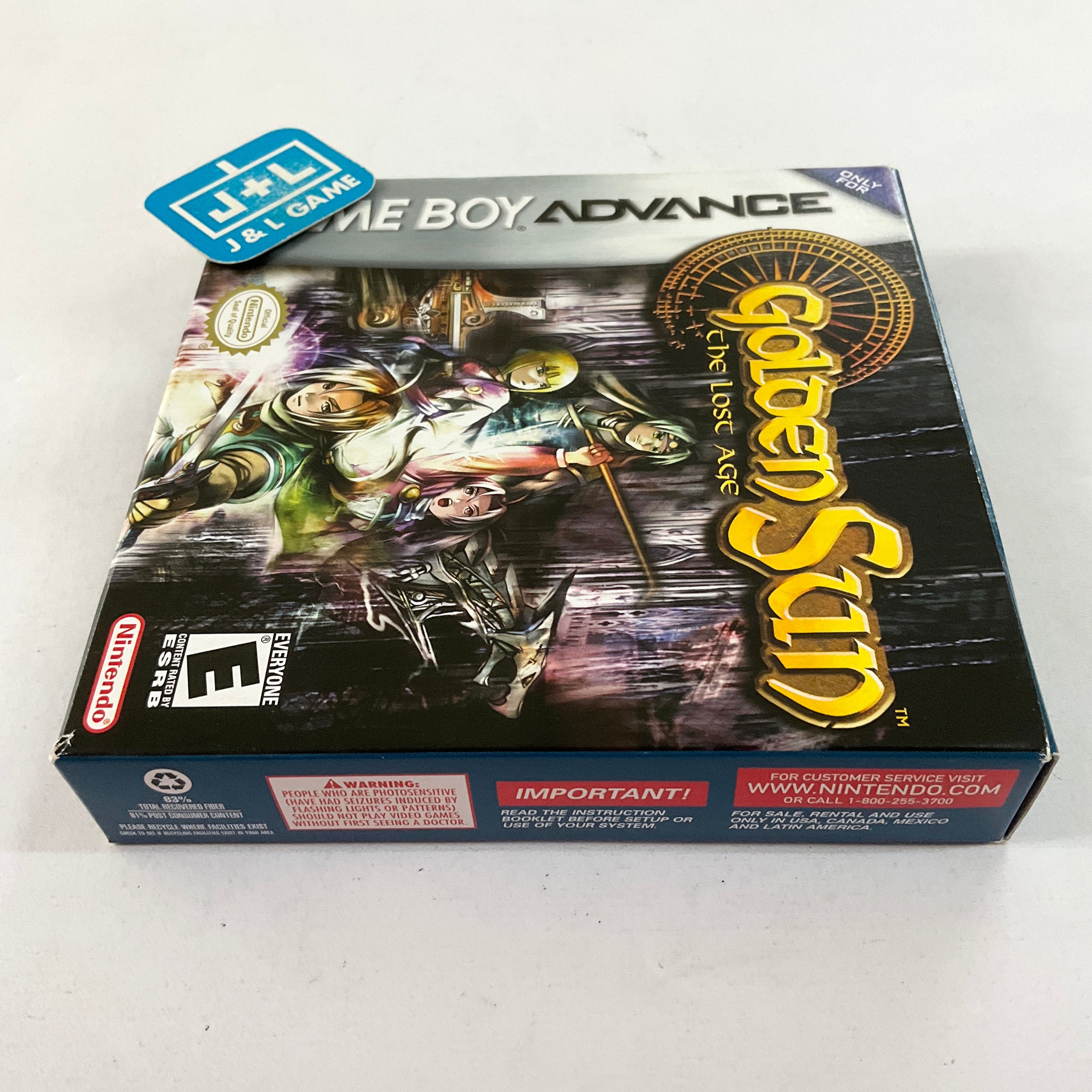 Golden Sun: The Lost Age - (GBA) Game Boy Advance [Pre-Owned] Video Games Nintendo   