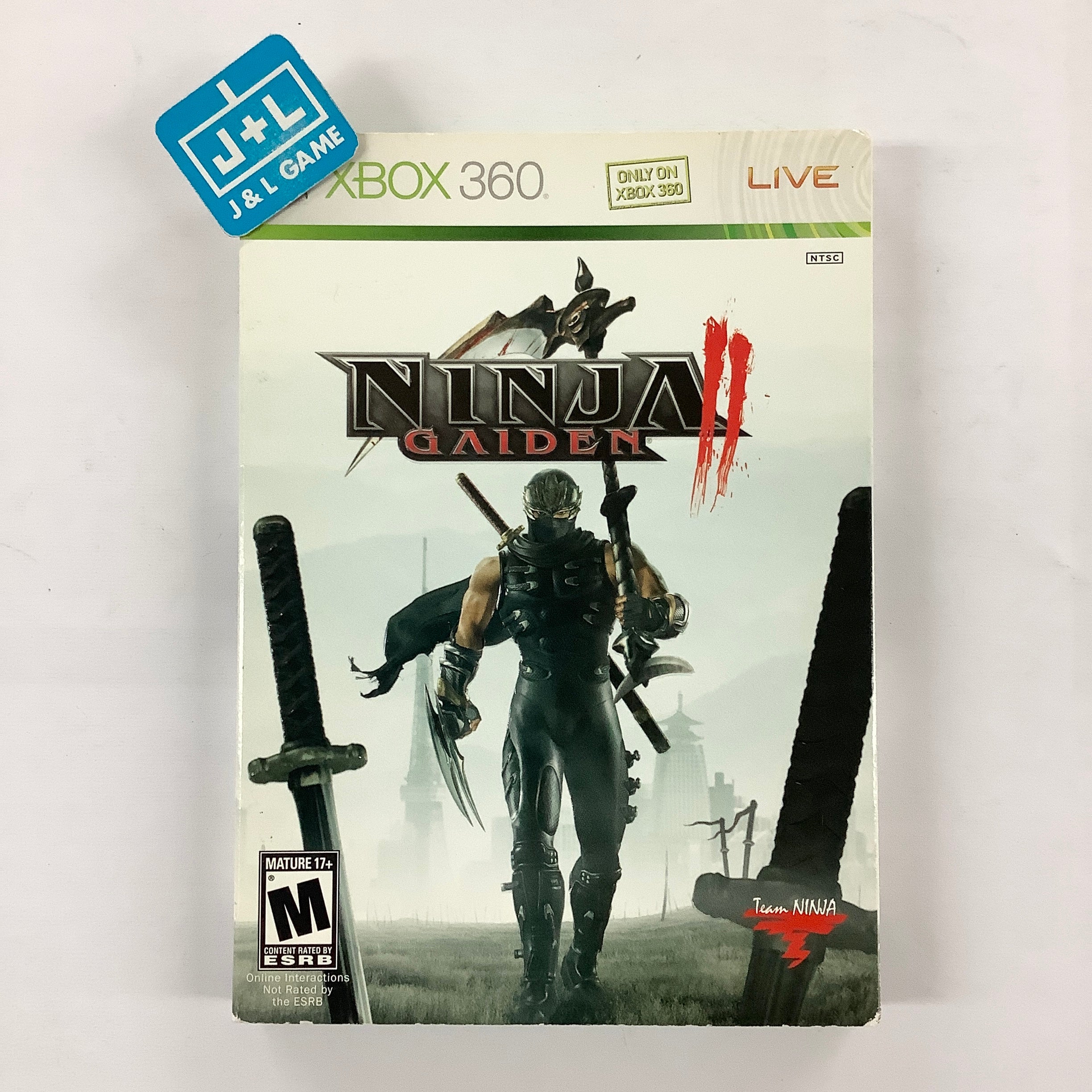 Ninja Gaiden II - Xbox 360 [Pre-Owned] Video Games Tecmo   