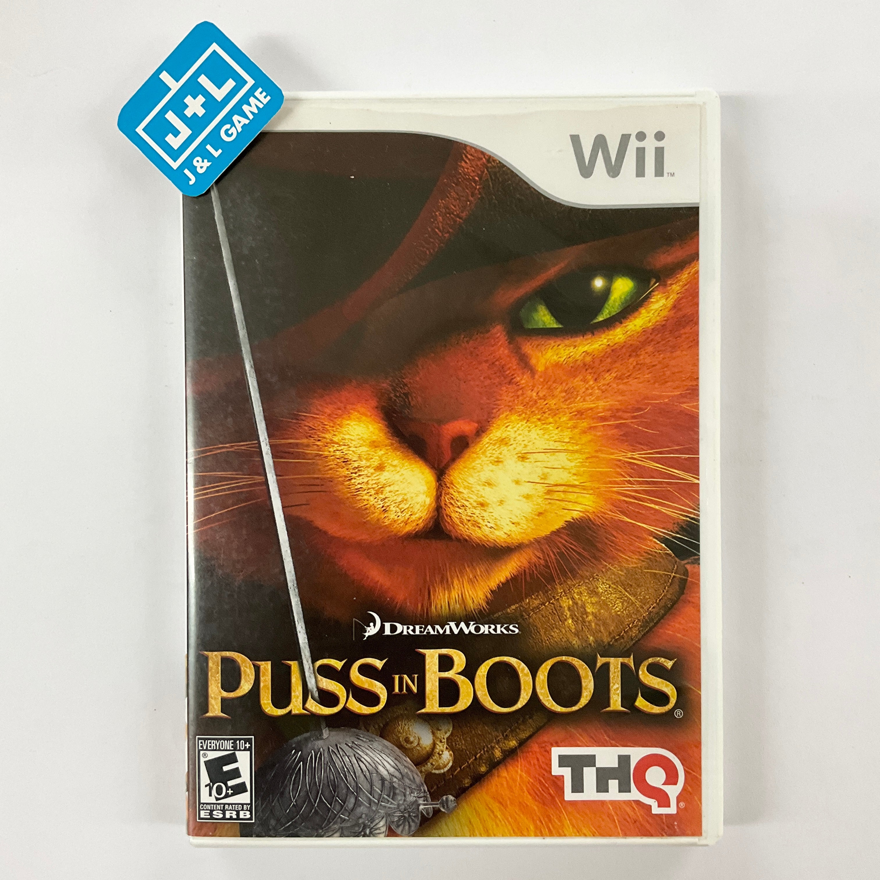 Puss in Boots - Nintendo Wii [Pre-Owned] Video Games THQ   