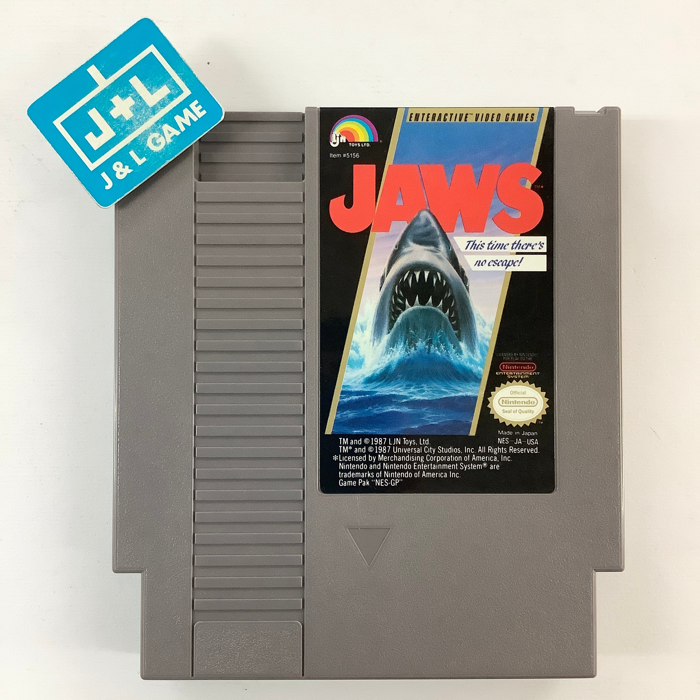 Jaws - (NES) Nintendo Entertainment System [Pre-Owned] Video Games LJN Ltd.   