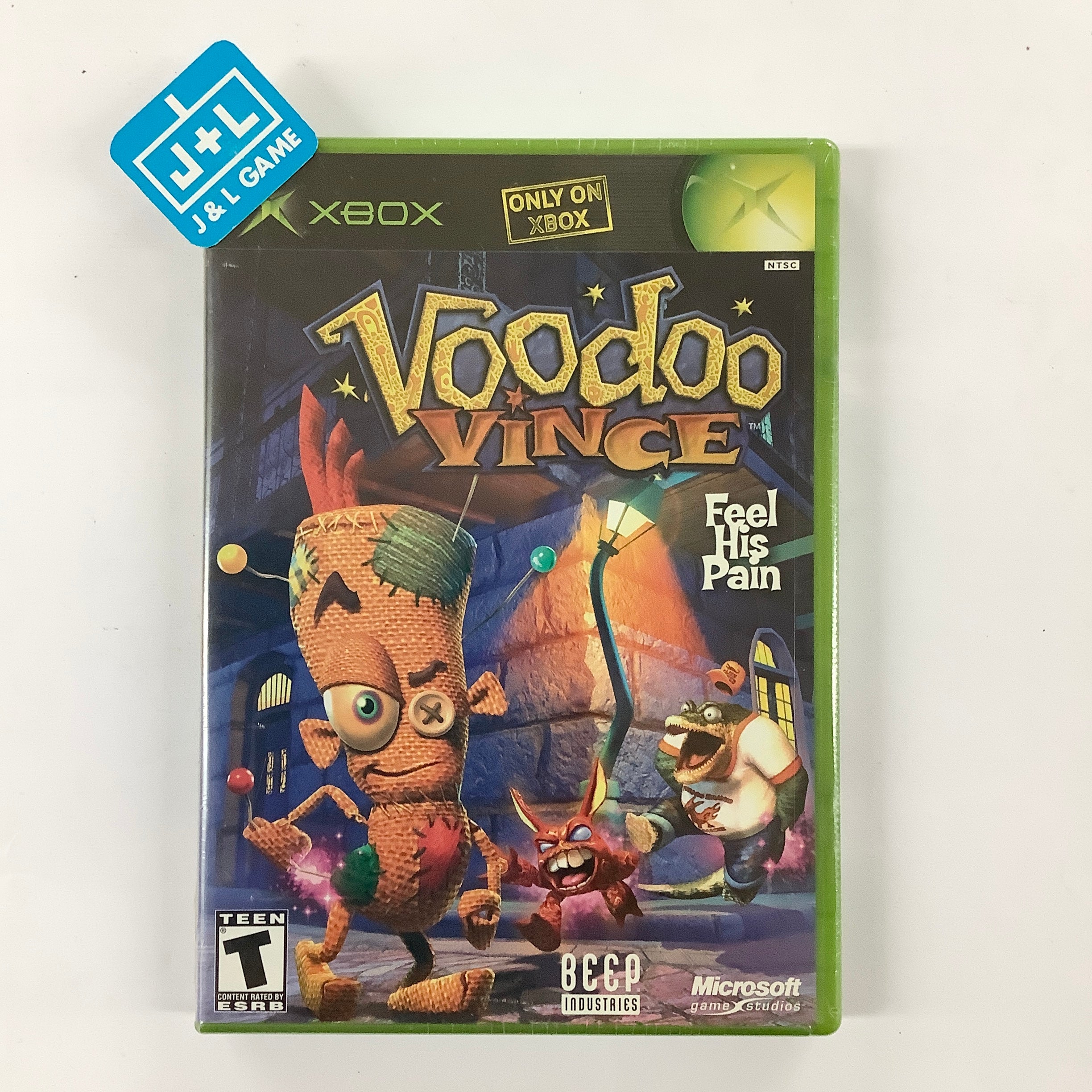 Voodoo Vince - (XB) Xbox Video Games Microsoft Game Studios   