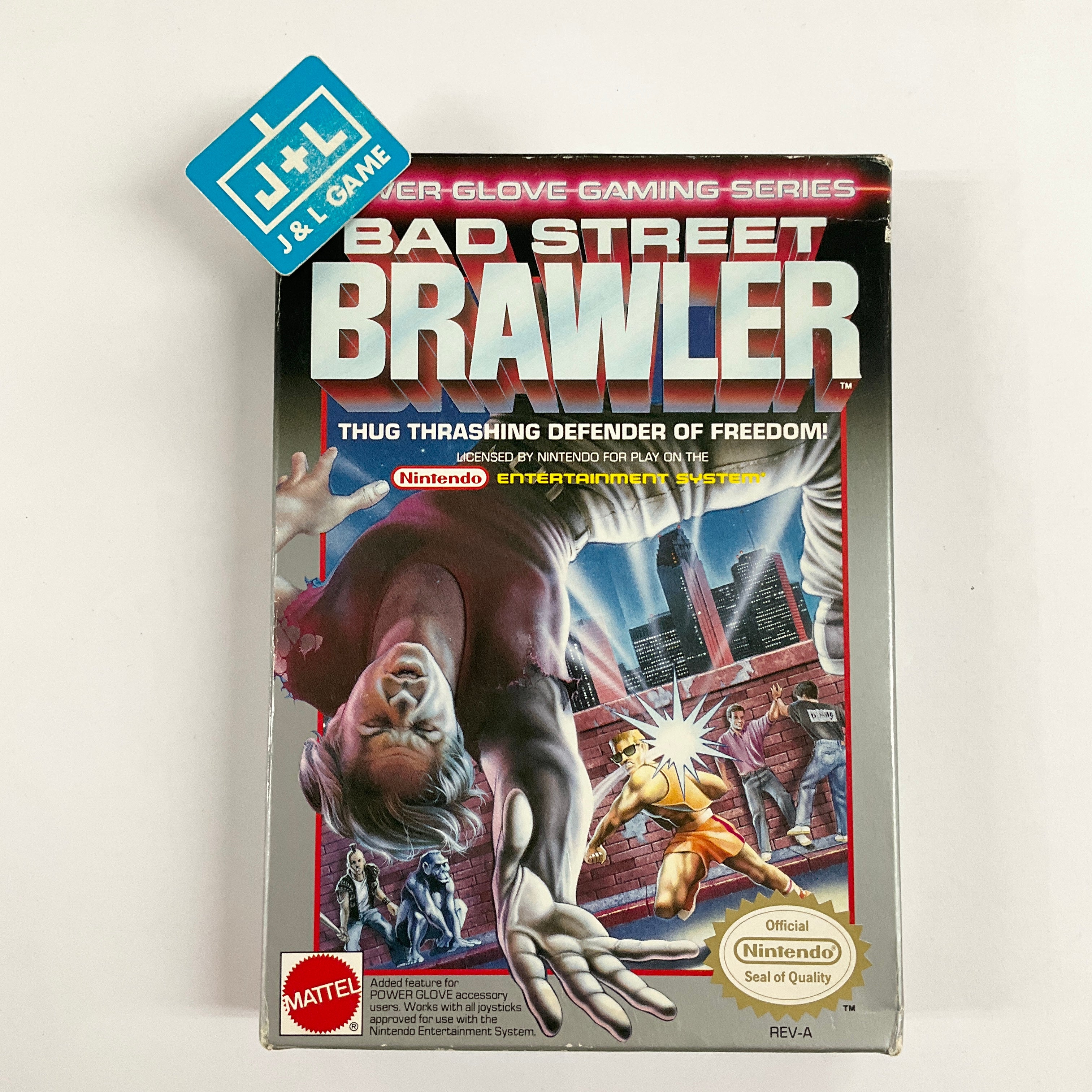 Bad Street Brawler - (NES) Nintendo Entertainment System [Pre-Owned] Video Games Mattel   