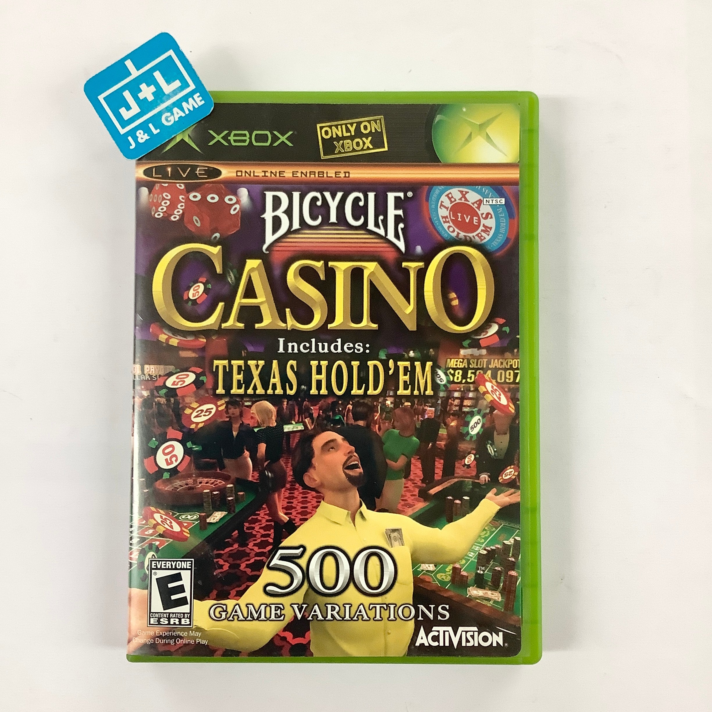 Bicycle Casino - (XB) Xbox [Pre-Owned] Video Games Activision Value   