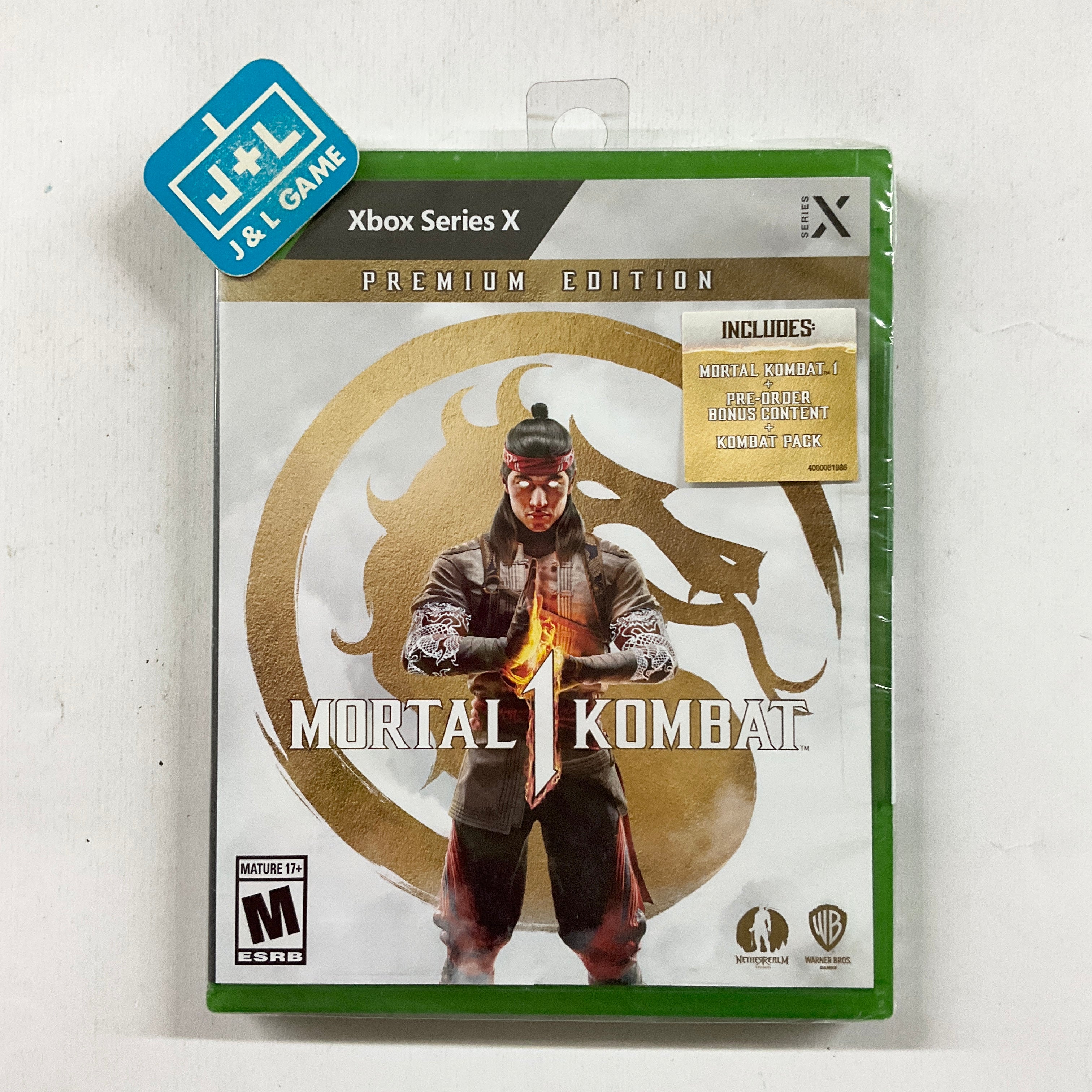 Mortal Kombat 1 Premium Edition - (XSX) Xbox Series X Video Games WB Games   