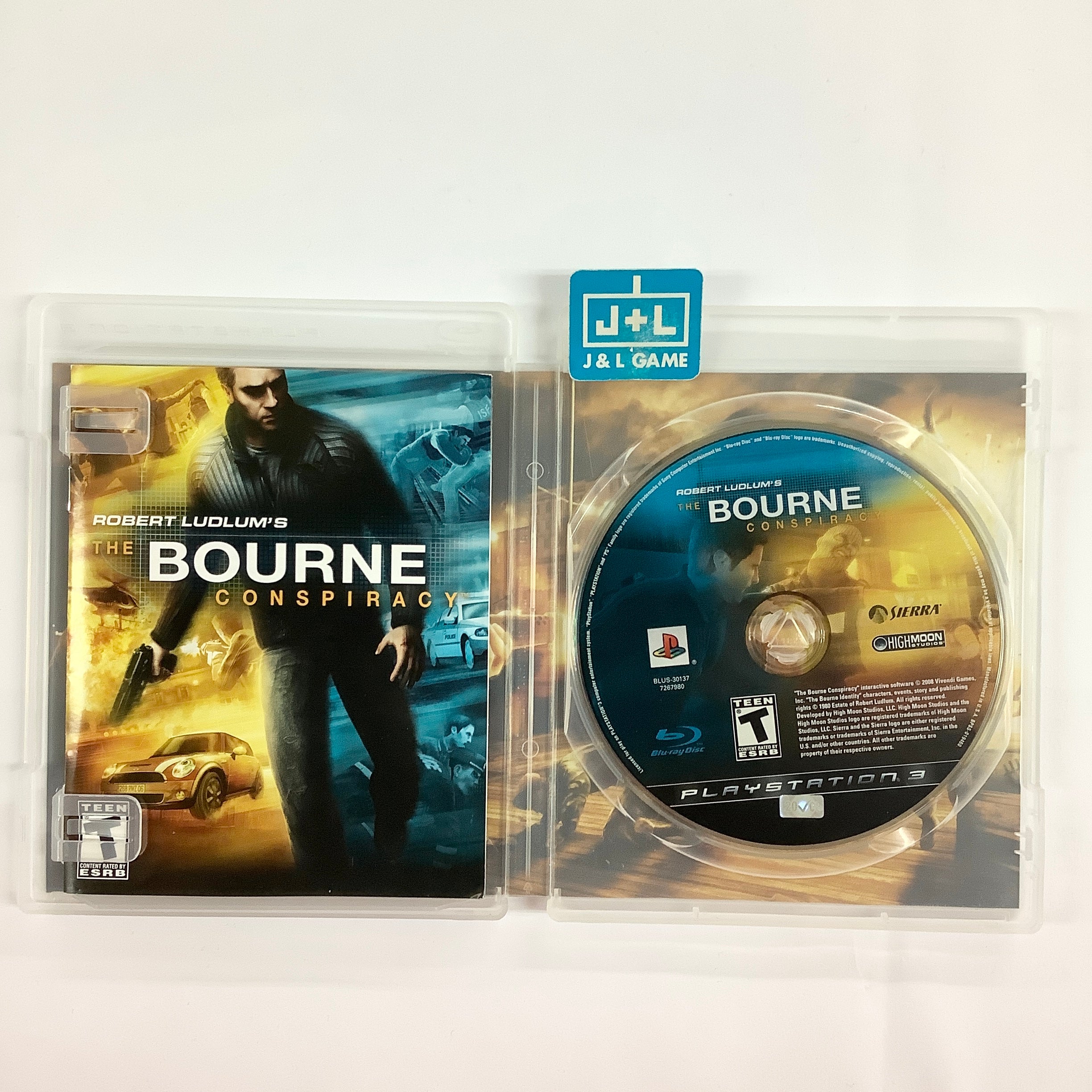 The Bourne Conspiracy - (PS3) PlayStation 3 [Pre-Owned] Video Games Sierra Entertainment   