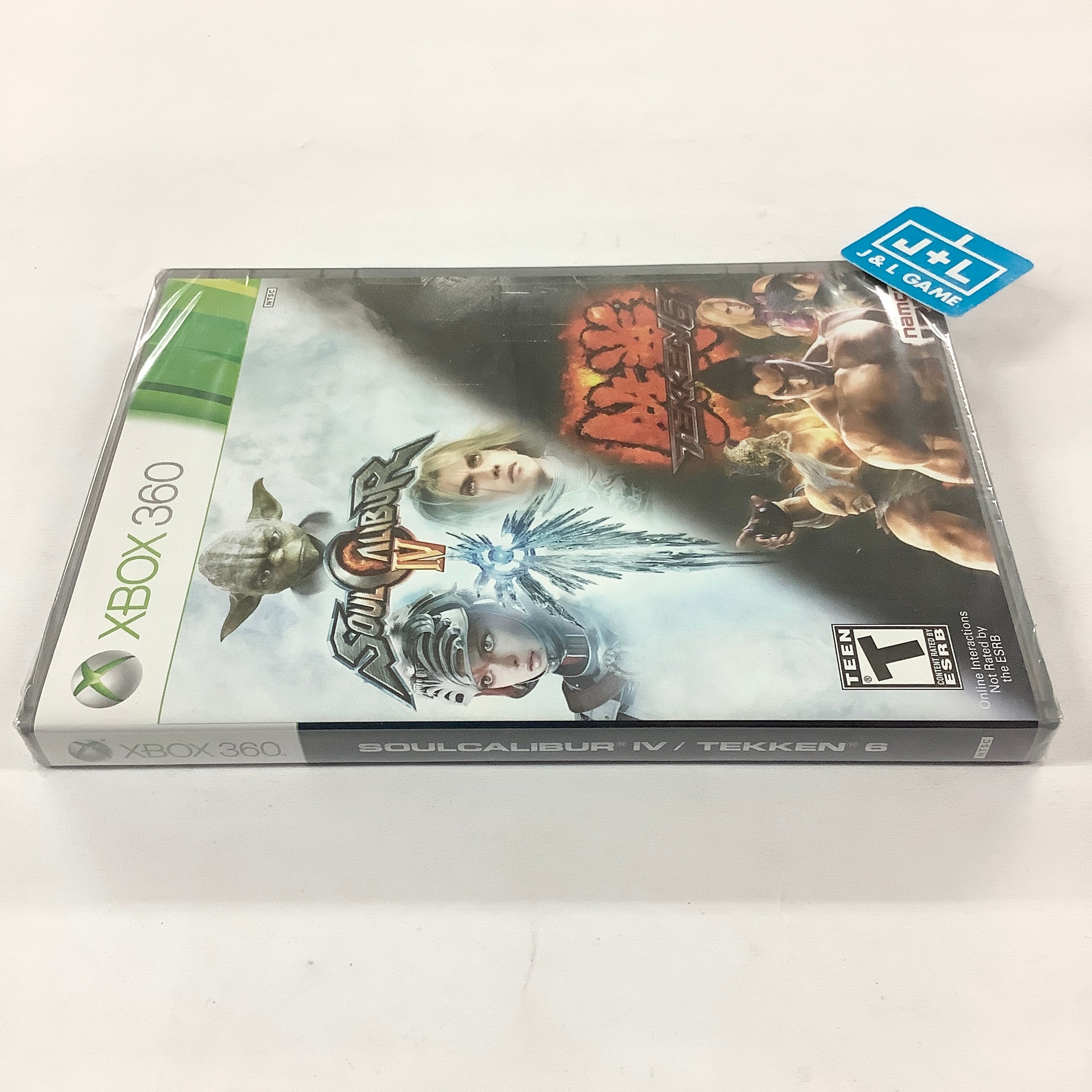 SoulCalibur IV / Tekken 6 - Xbox 360 Video Games Namco Bandai Games   