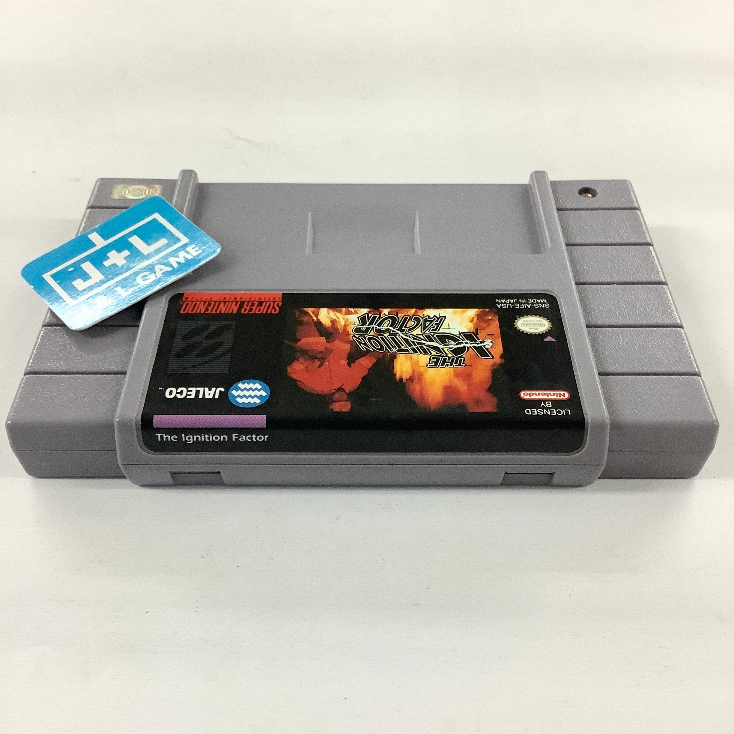 The Ignition Factor - (SNES) Super Nintendo [Pre-Owned] Video Games Jaleco Entertainment   