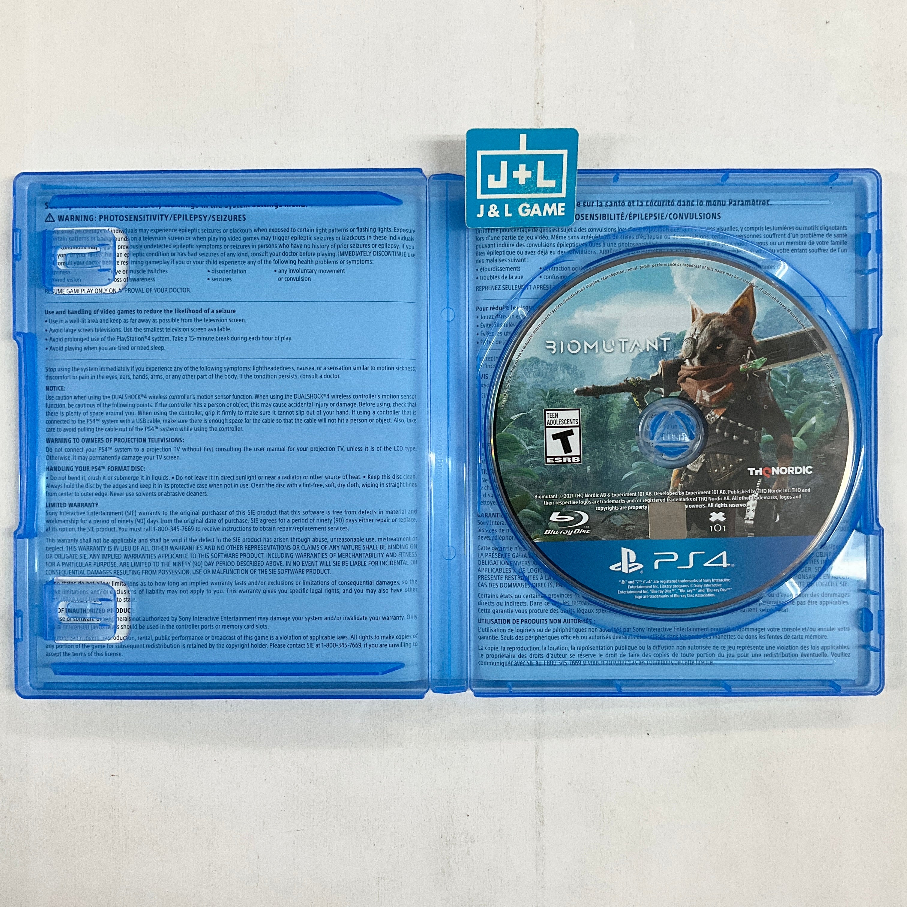 Biomutant - (PS4) PlayStation 4 [Pre-Owned] Video Games THQ Nordic   