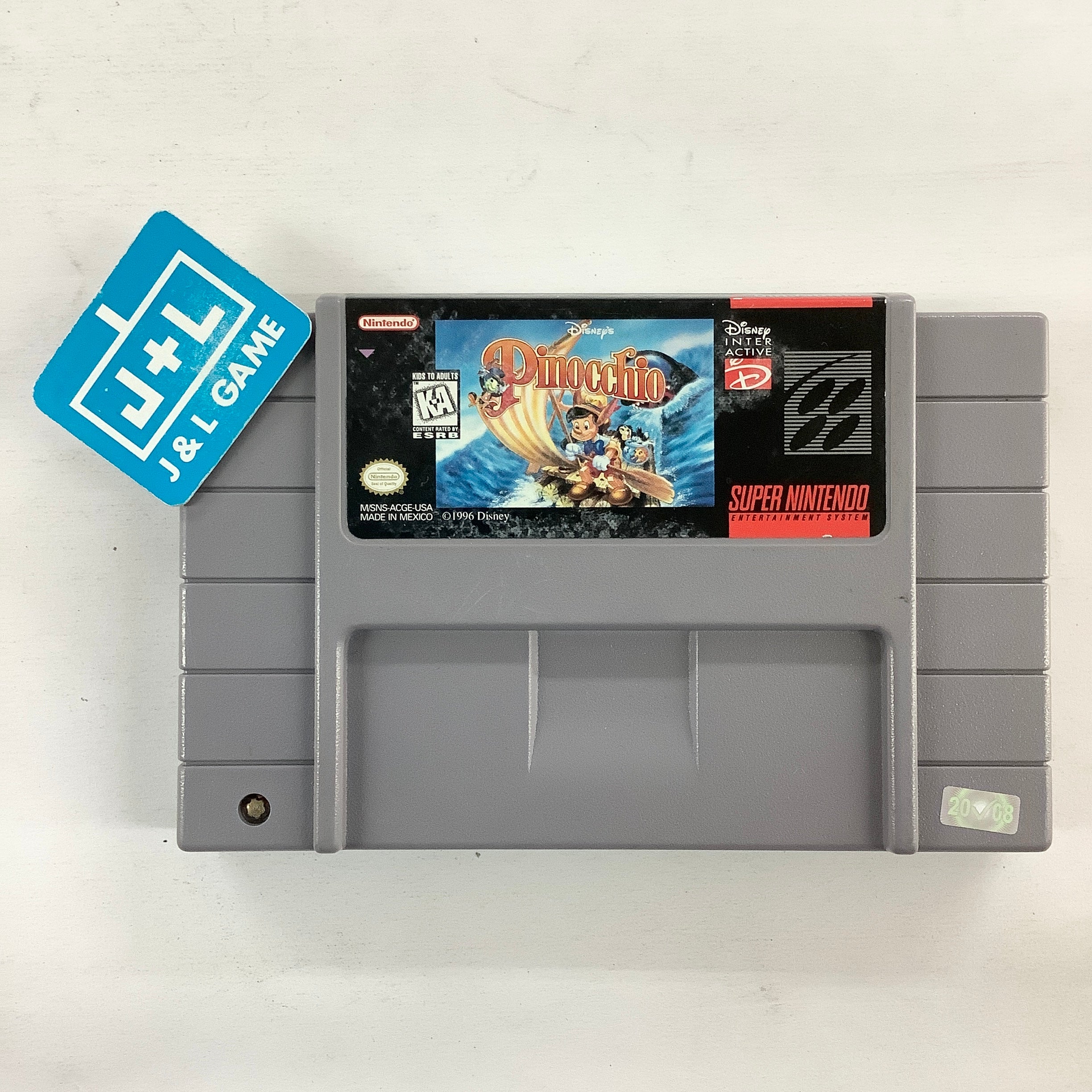 Disney's Pinocchio - (SNES) Super Nintendo [Pre-Owned] Video Games Virgin Interactive   