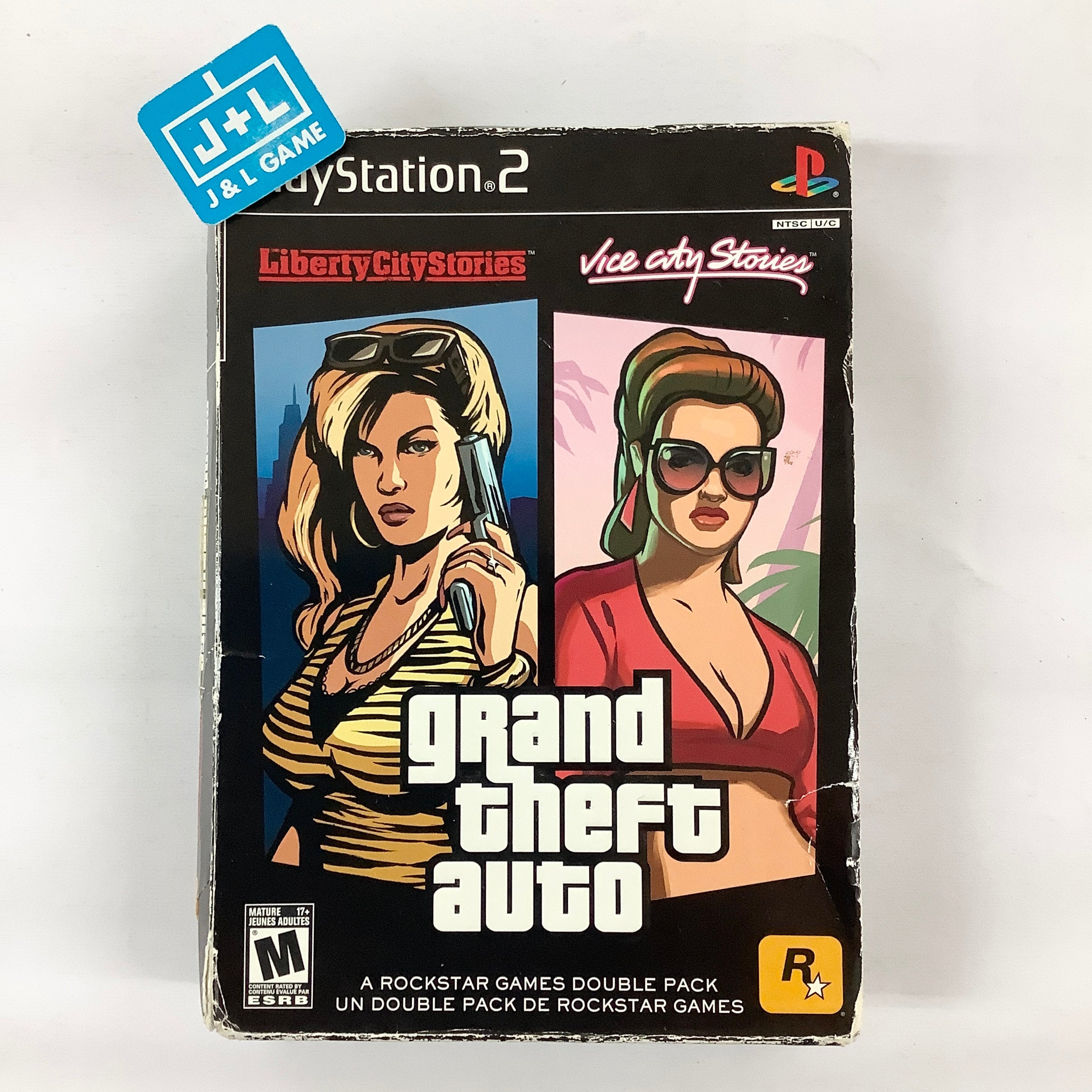 Grand Theft Auto: Liberty City Stories / Vice City Stories - (PS2) PlayStation 2 [Pre-Owned] Video Games Take-Two Interactive   