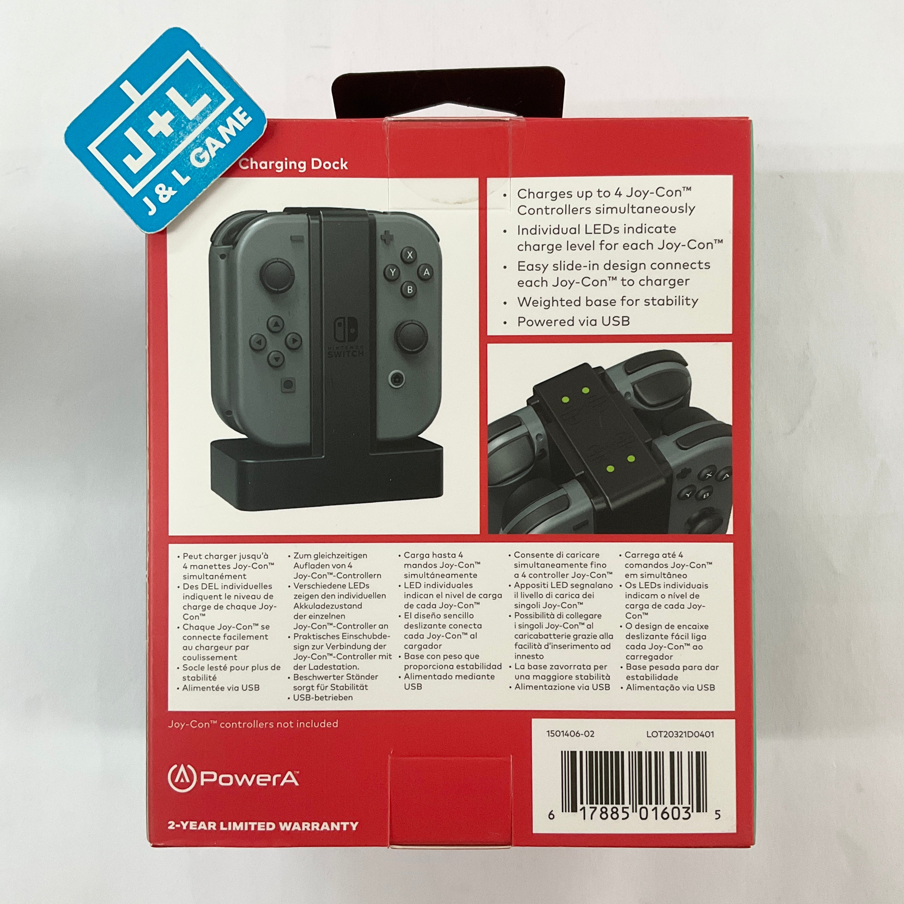 PowerA Joy-Con Charging Dock - (NSW) Nintendo Switch Accessories PowerA   