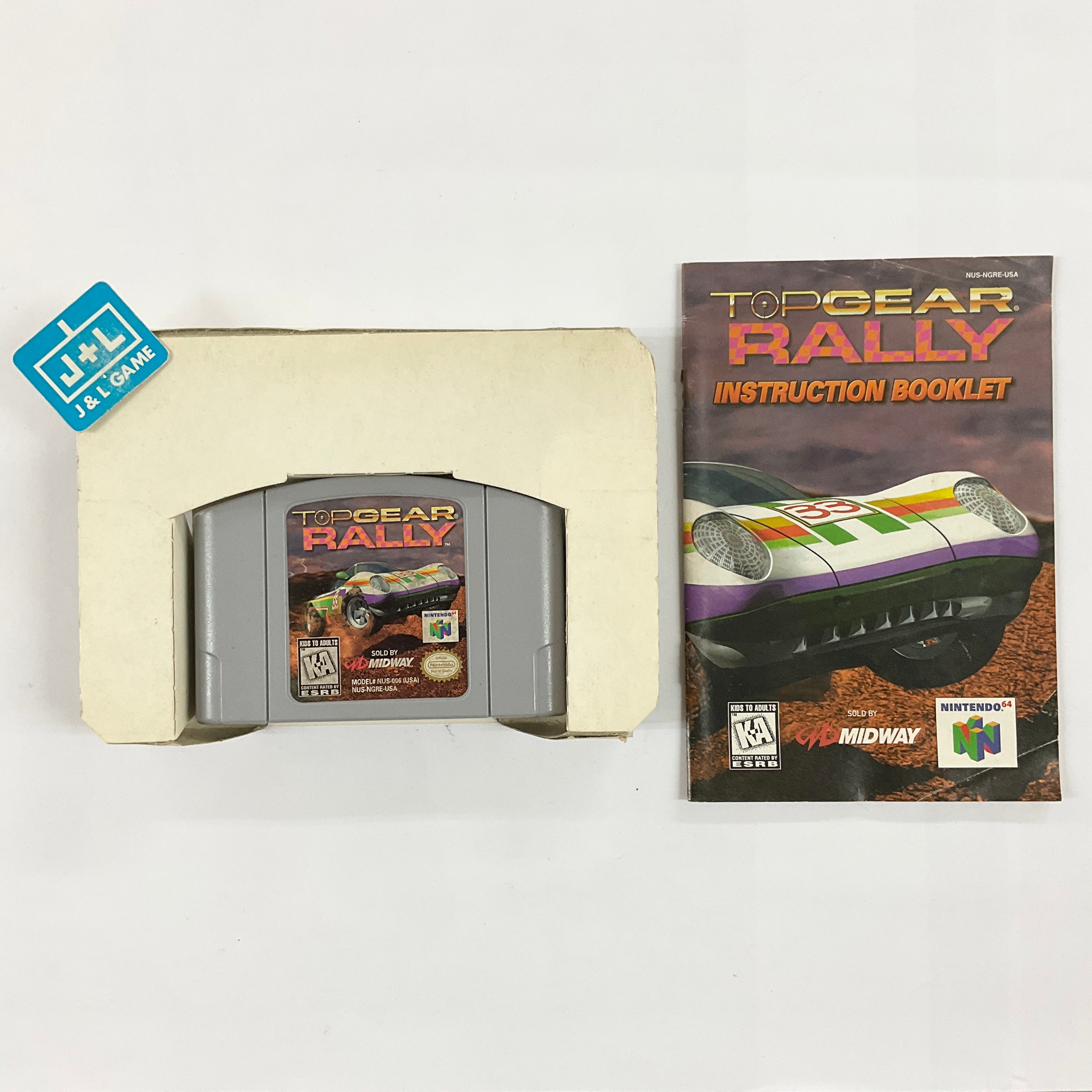 Top Gear Rally - (N64) Nintendo 64 [Pre-Owned] Video Games Kemco   