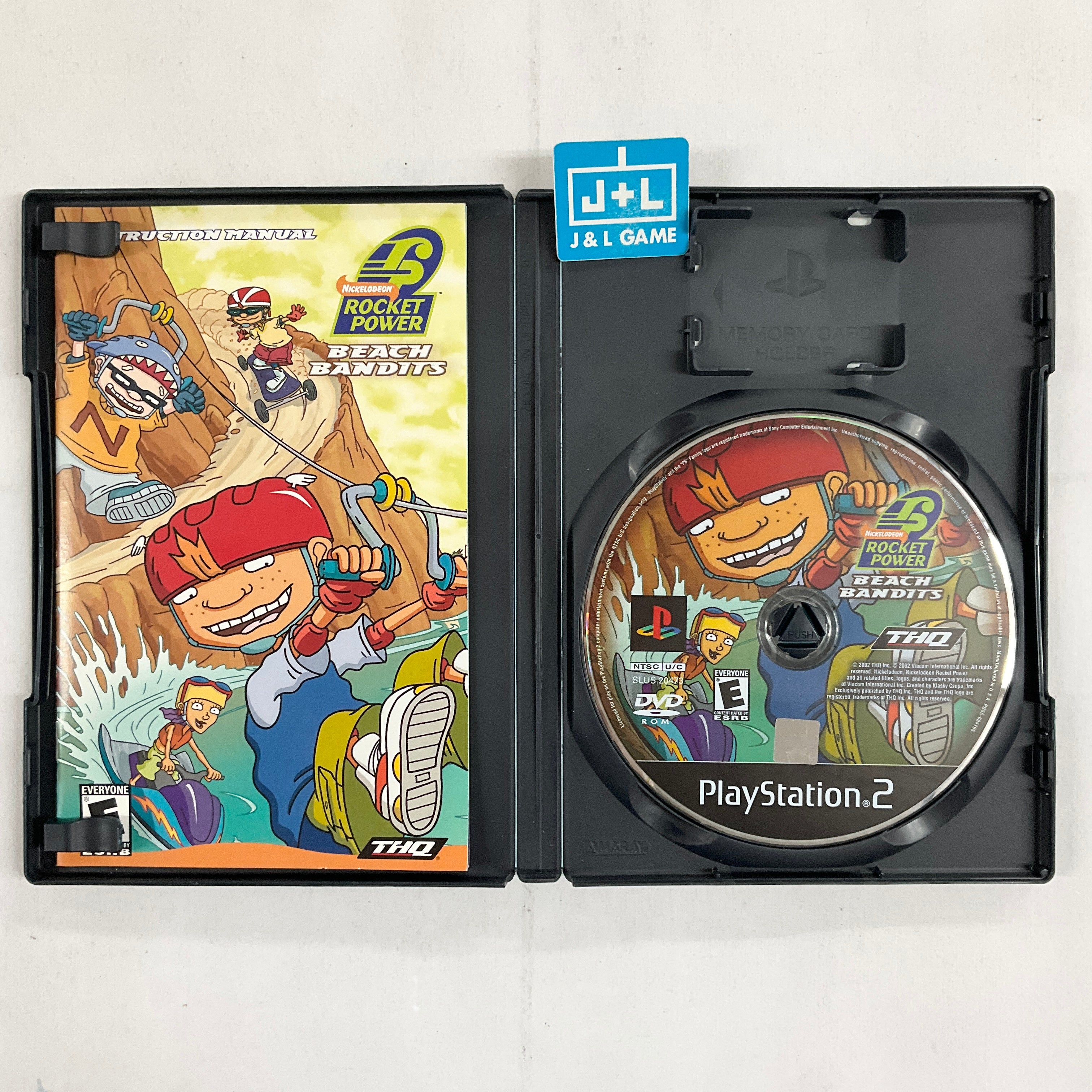 Rocket Power: Beach Bandits - (PS2) PlayStation 2 Video Games THQ   