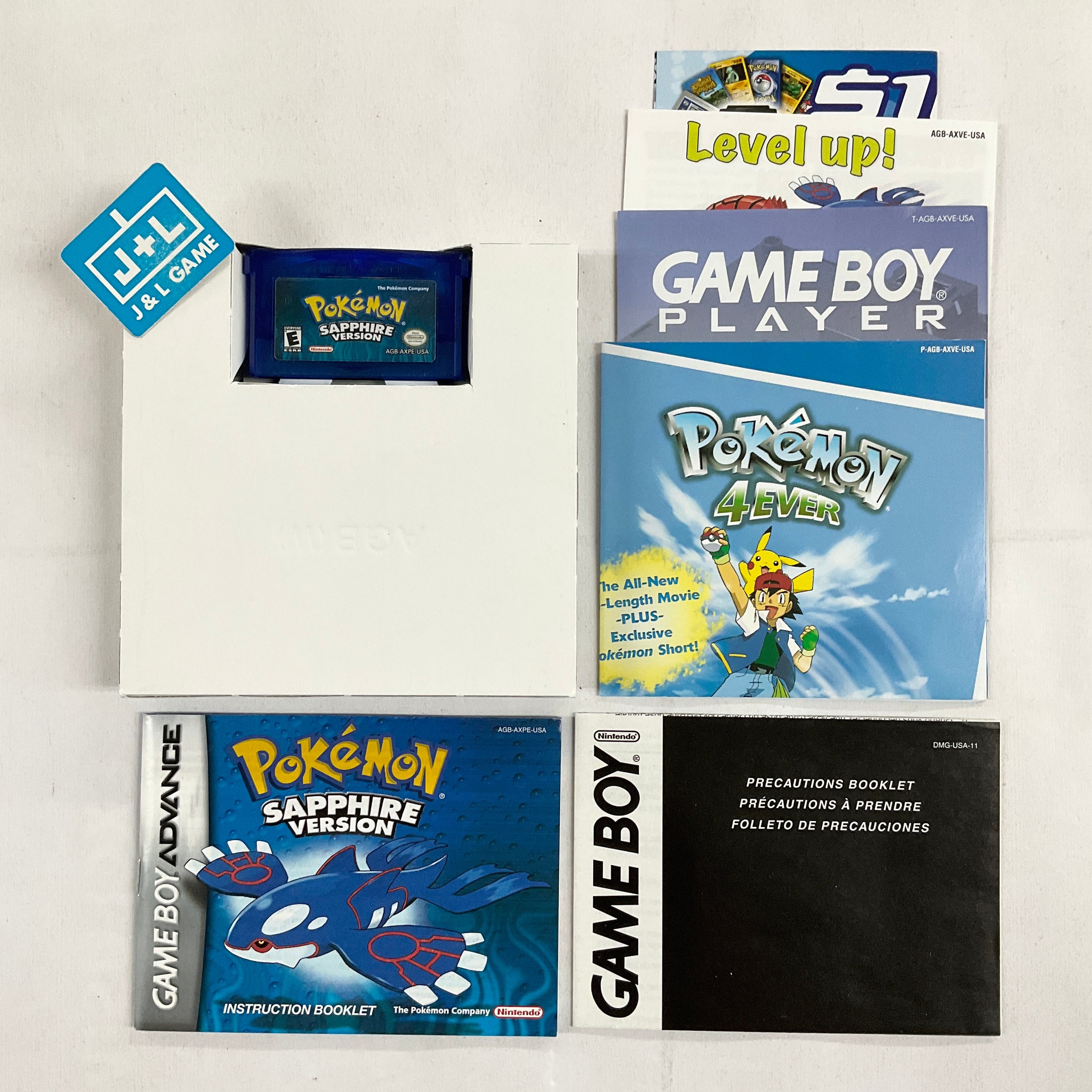 Pokemon Sapphire Version - (GBA) Game Boy Advance [Pre-Owned] Video Games Nintendo   