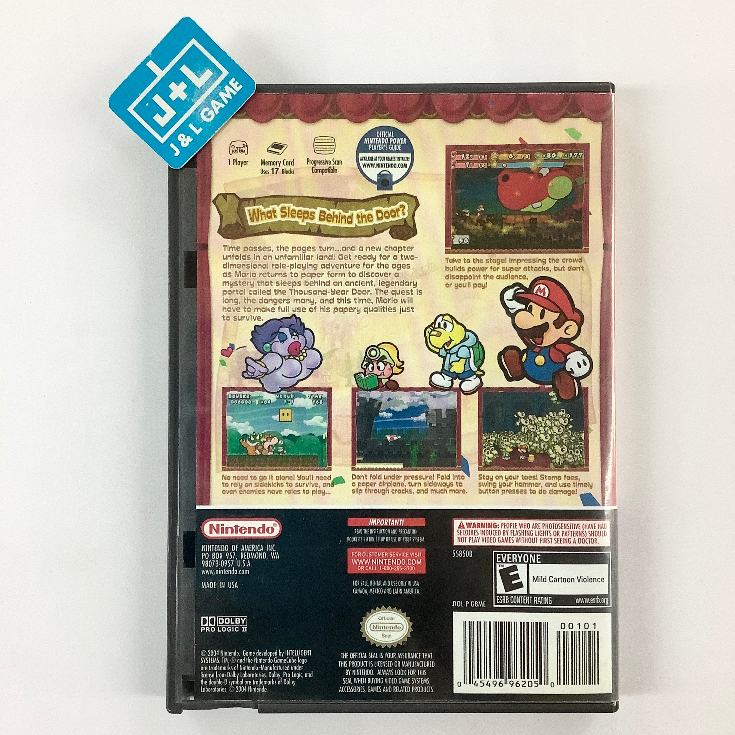 Paper Mario: The Thousand-Year Door - (GC) GameCube [Pre-Owned] Video Games Nintendo   