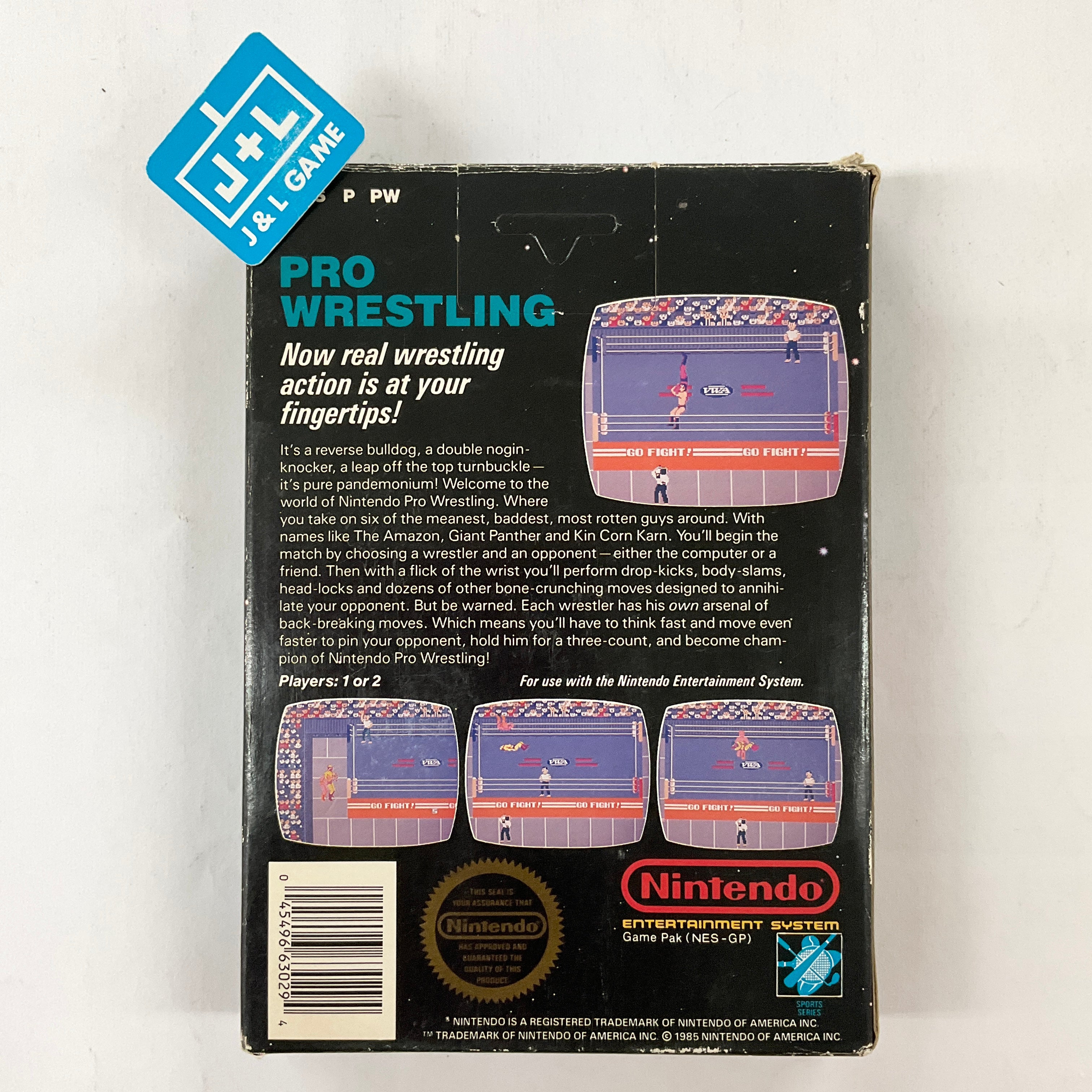 Pro Wrestling - (NES) Nintendo Entertainment System [Pre-Owned] Video Games Nintendo   