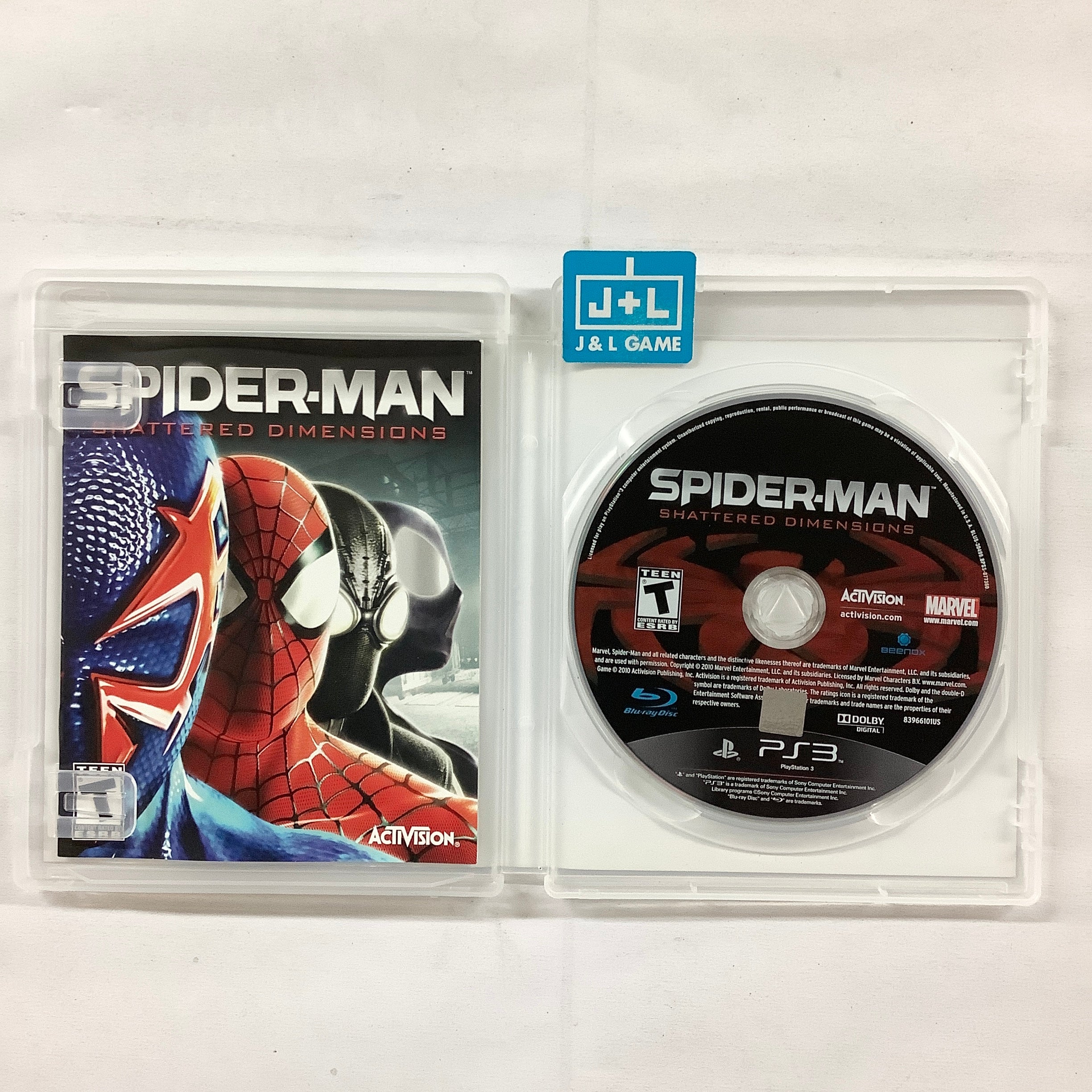 Spider-Man: Shattered Dimensions - (PS3) PlayStation 3 [Pre-Owned] Video Games Activision   