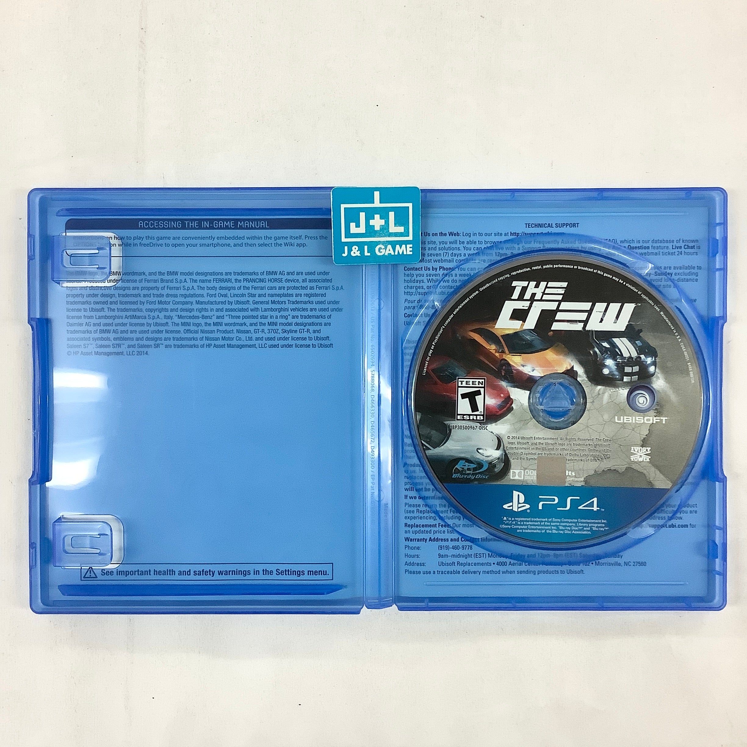 The Crew - (PS4) PlayStation 4 [Pre-Owned] Video Games Ubisoft   