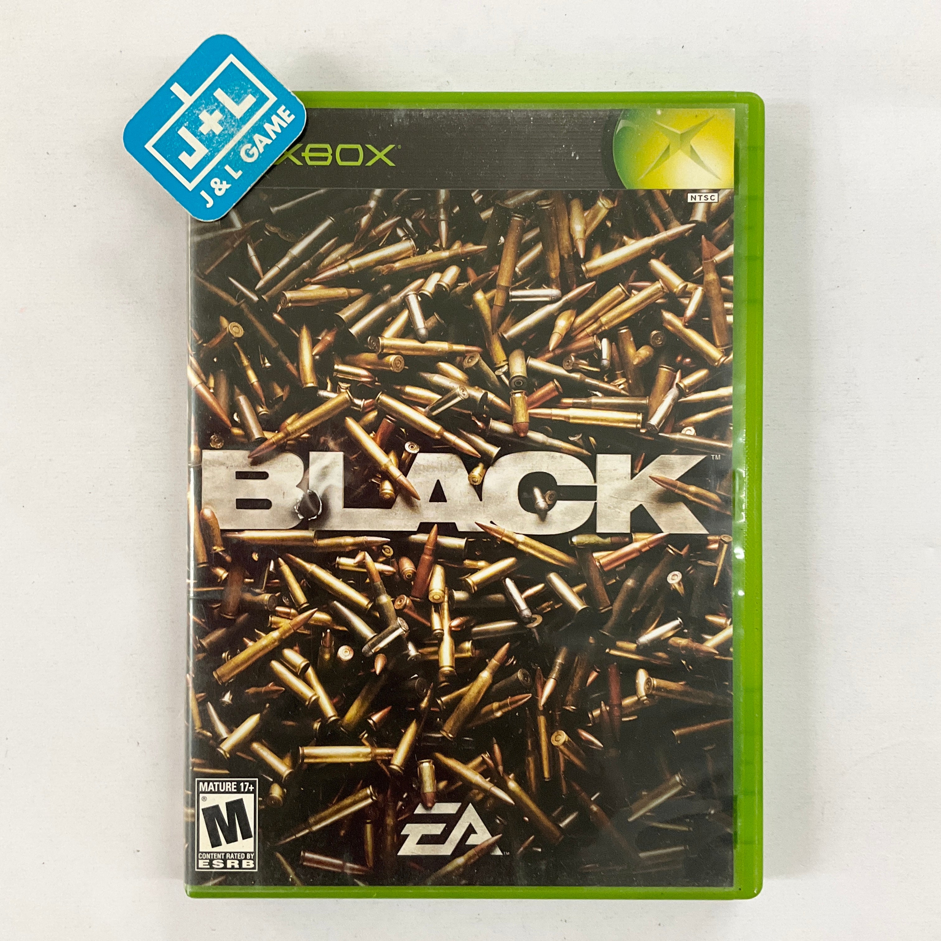 Black - (XB) Xbox [Pre-Owned] Video Games EA Games   