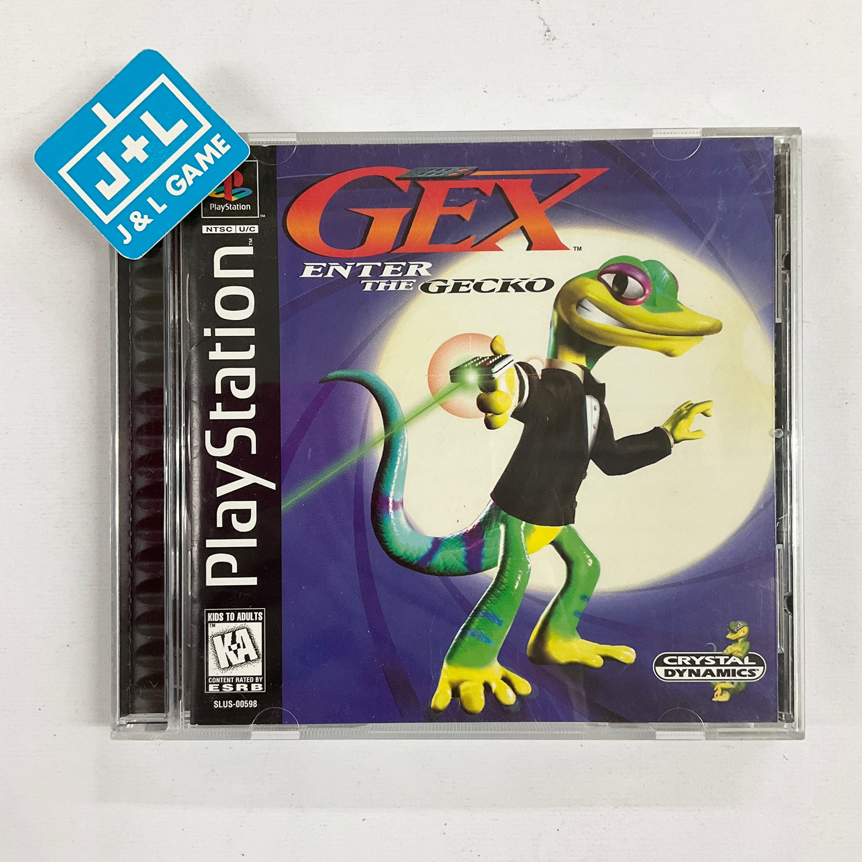 Gex: Enter the Gecko - (PS1) Playstation 1 [Pre-Owned] Video Games Crystal Dynamics   