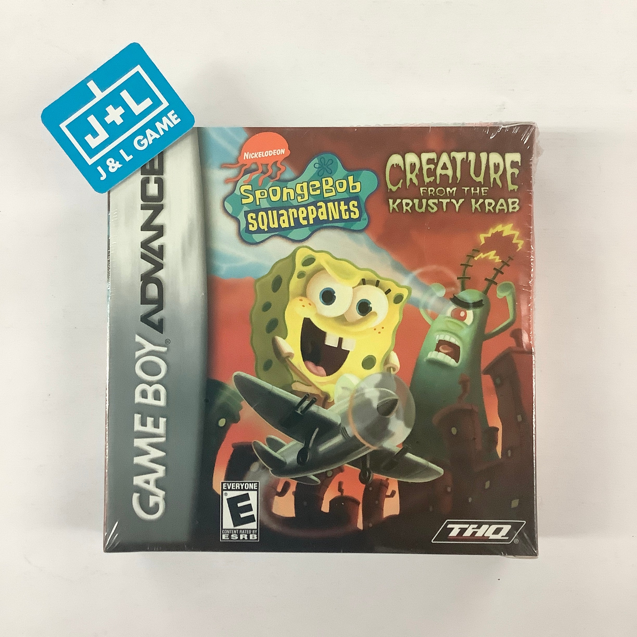 SpongeBob SquarePants: Creature from the Krusty Krab - (GBA) Game Boy Advance Video Games THQ   