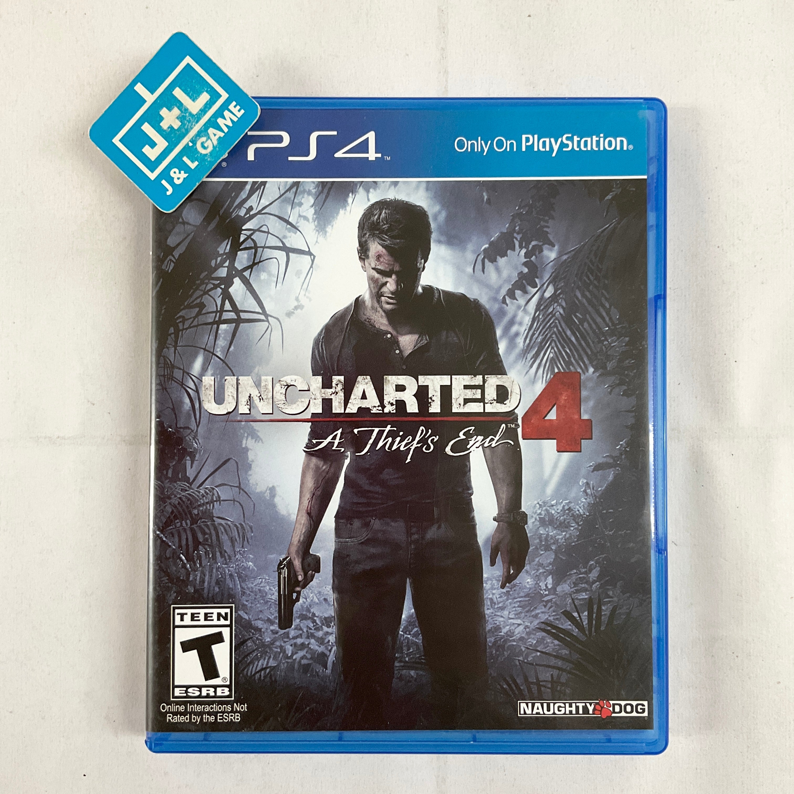 Uncharted 4: A Thief's End - (PS4) PlayStation 4 [Pre-Owned] Video Games SCEA   