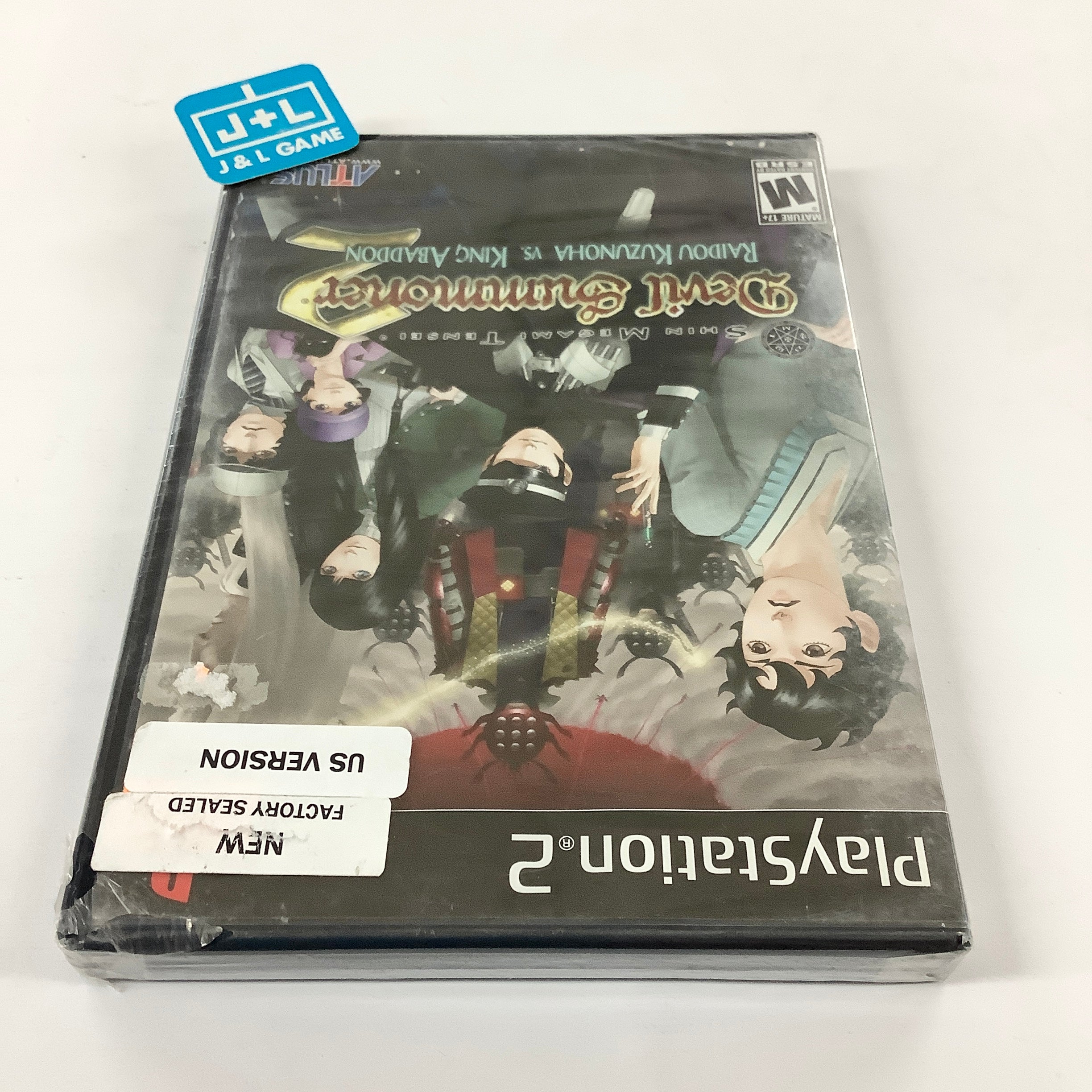 Shin Megami Tensei: Devil Summoner 2: Raidou Kuzunoha versus King Abaddon - (PS2) PlayStation 2 Video Games Atlus   