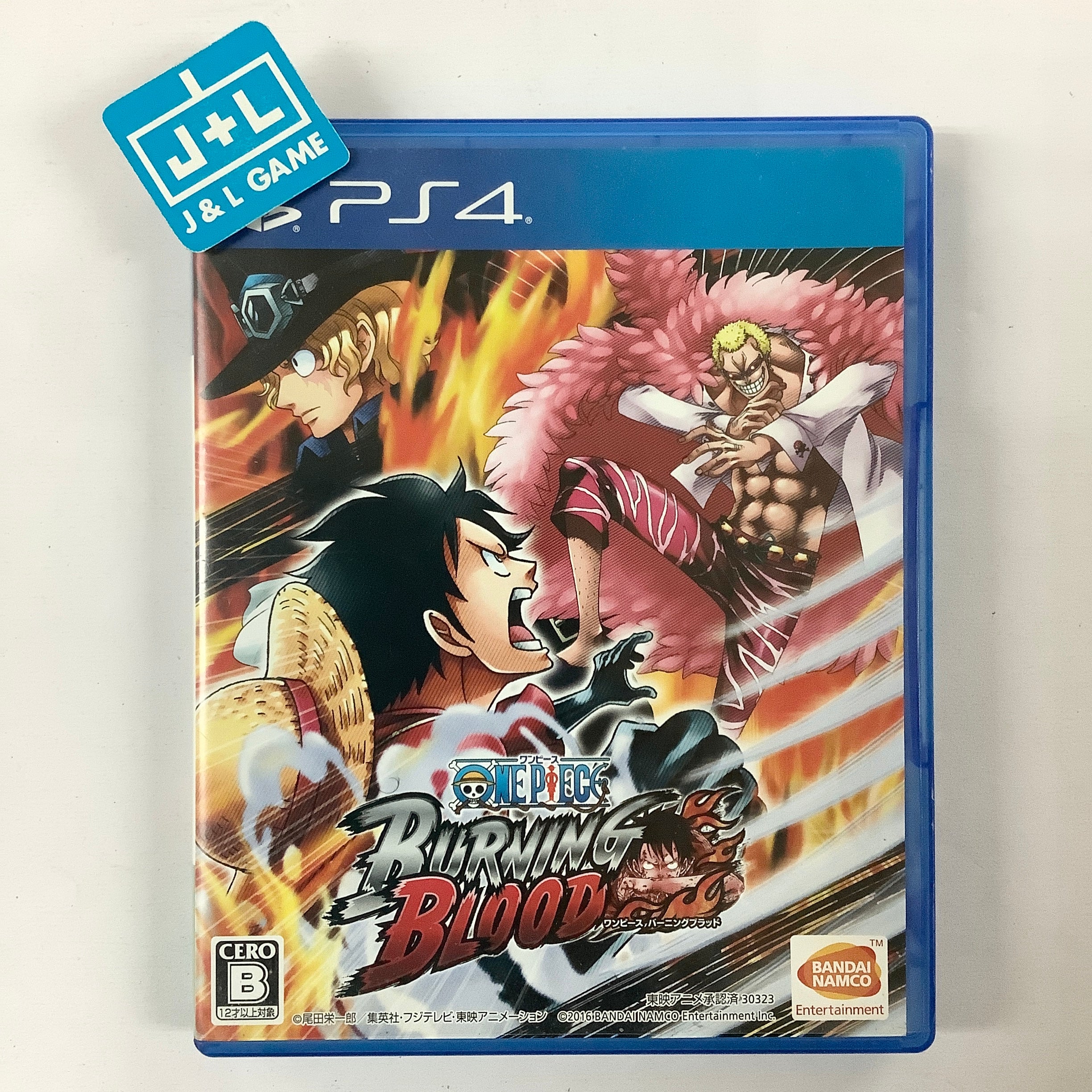 One Piece: Burning Blood - (PS4) PlayStation 4 [Pre-Owned] (Japanese Import) Video Games Bandai Namco Games   