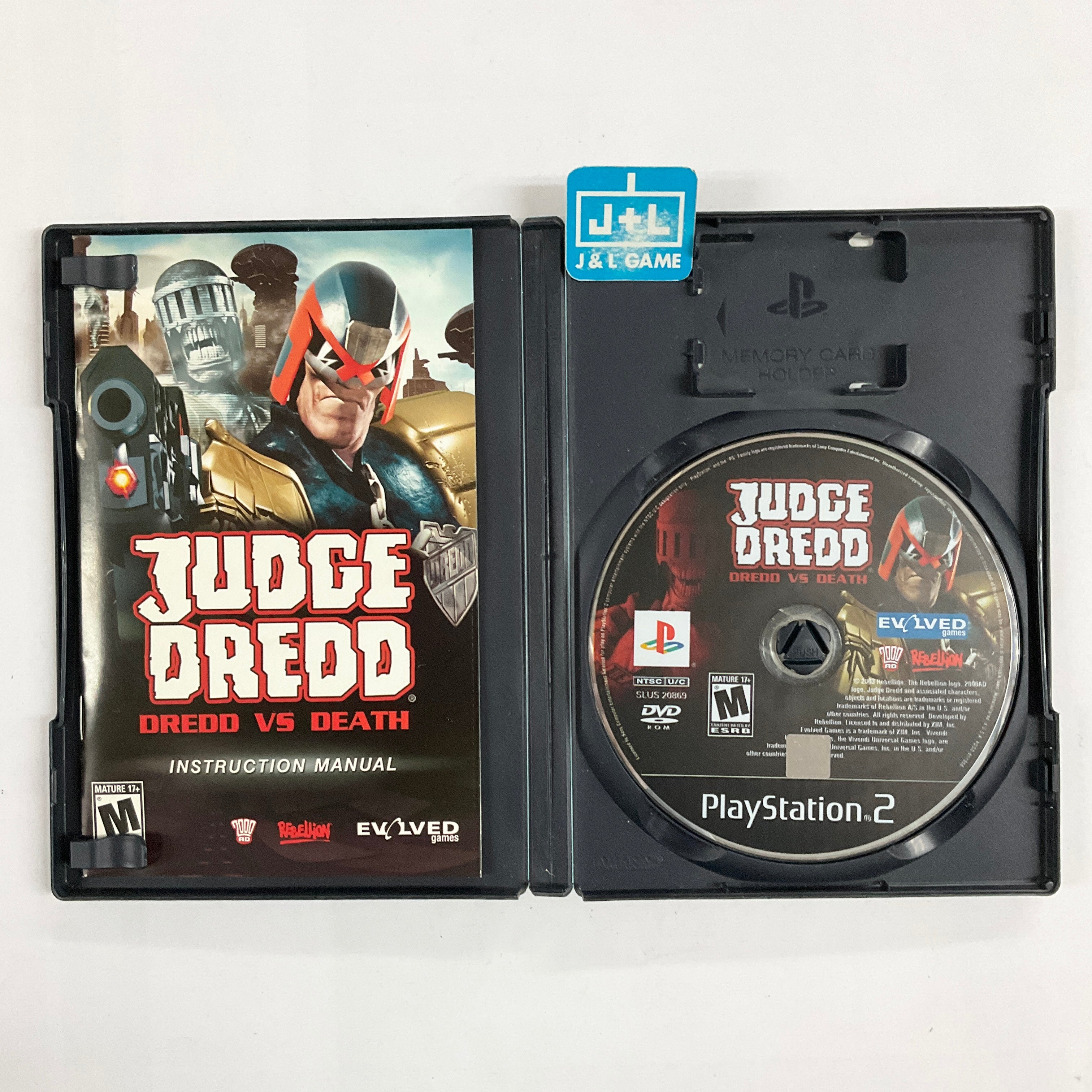 Judge Dredd: Dredd vs. Death - (PS2) Playstation 2 [Pre-Owned] Video Games BAM! Entertainment   