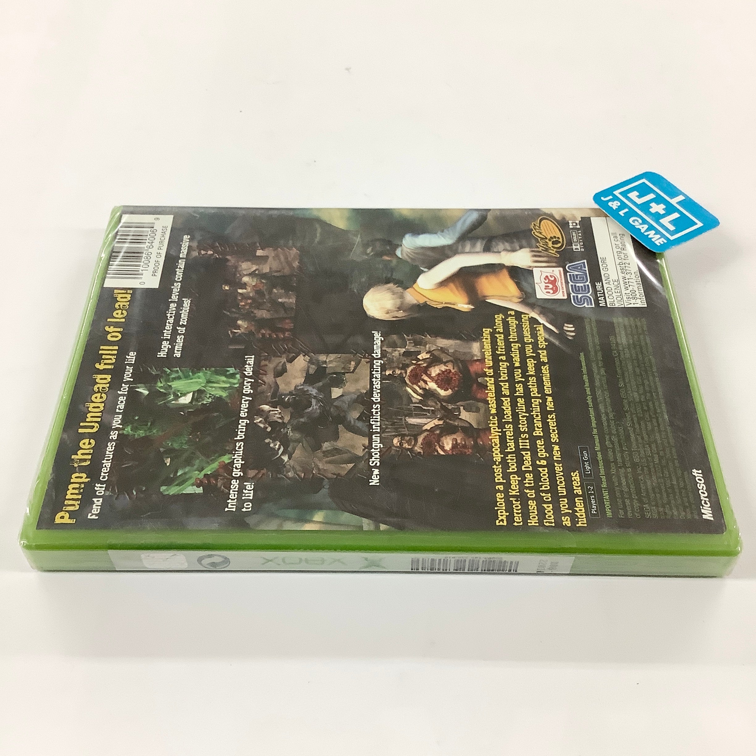 The House of the Dead III - (XB) Xbox Video Games Sega   