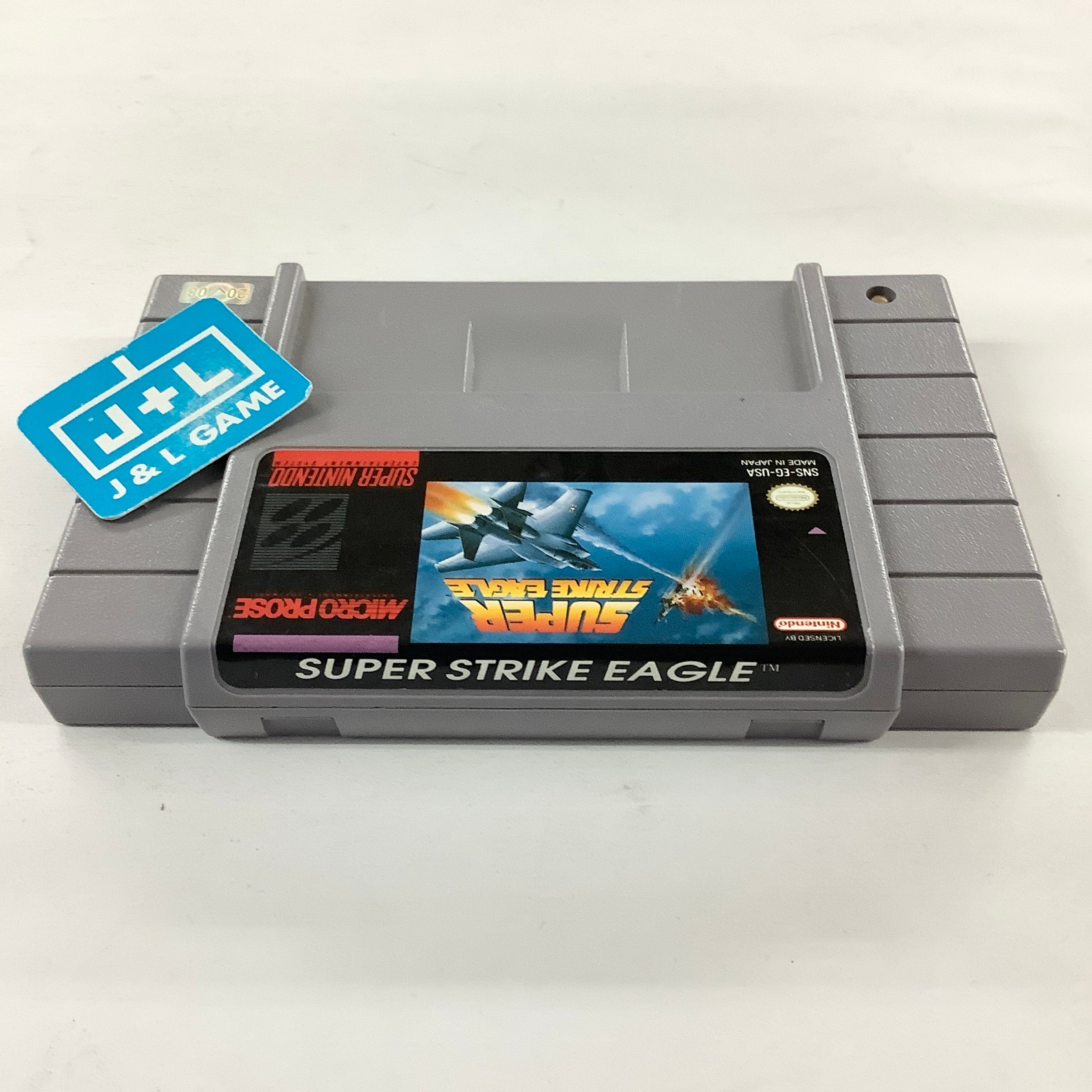 Super Strike Eagle - (SNES) Super Nintendo [Pre-Owned] Video Games MicroProse   