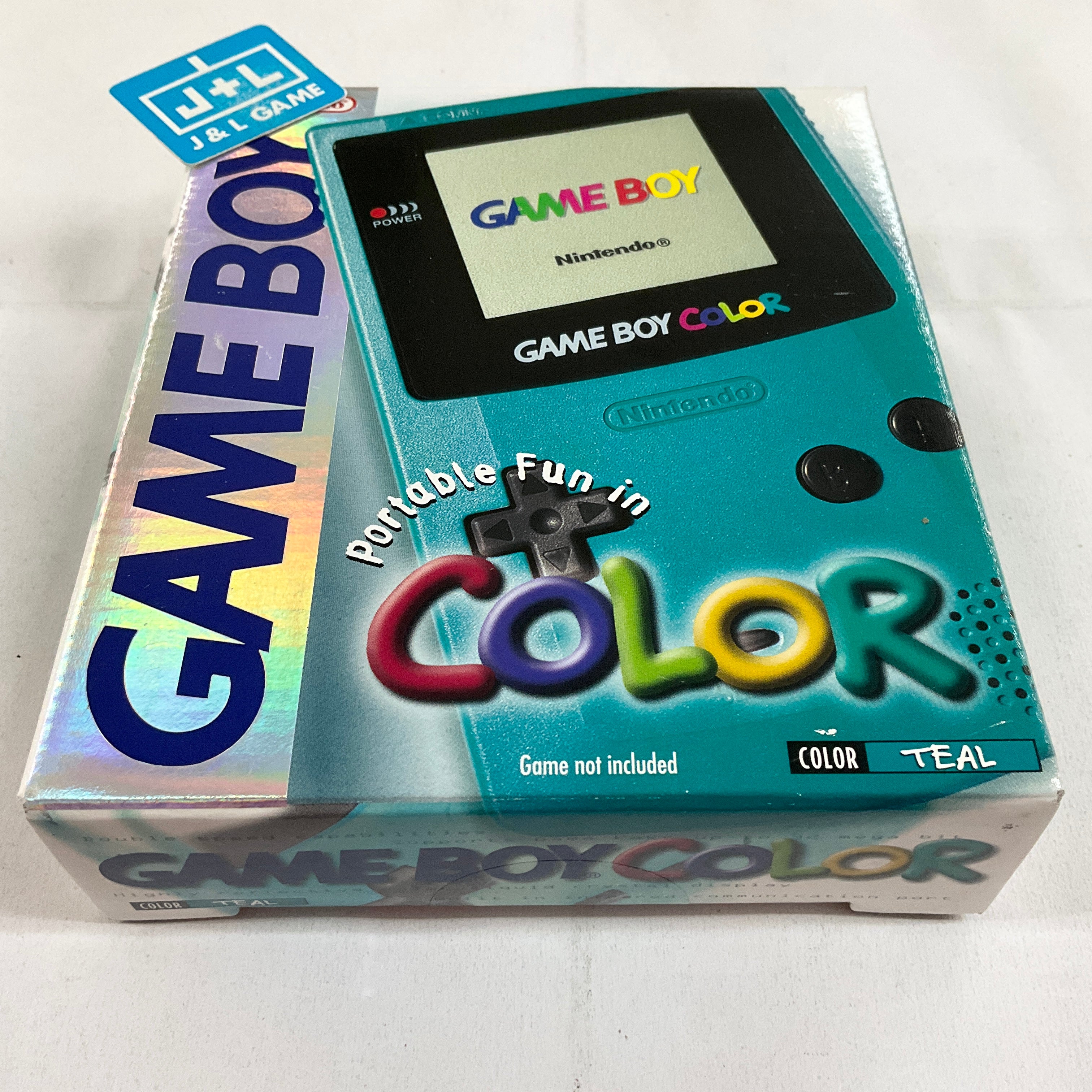 Nintendo Game Boy Color Console (Teal) - (GBC) Game Boy Color [Pre-Owned] Consoles Nintendo   