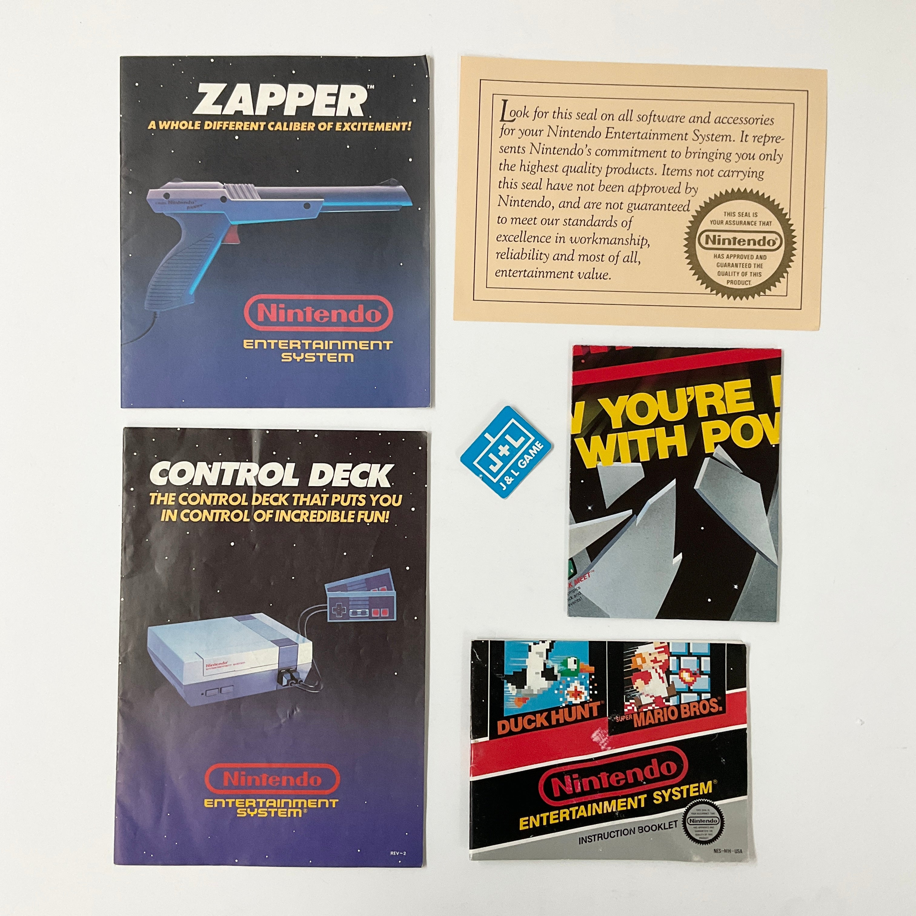 Nintendo Entertainment System Action Set - (NES) Nintendo Entertainment System [Pre-Owned] Consoles Alcon Laboratories, Inc   