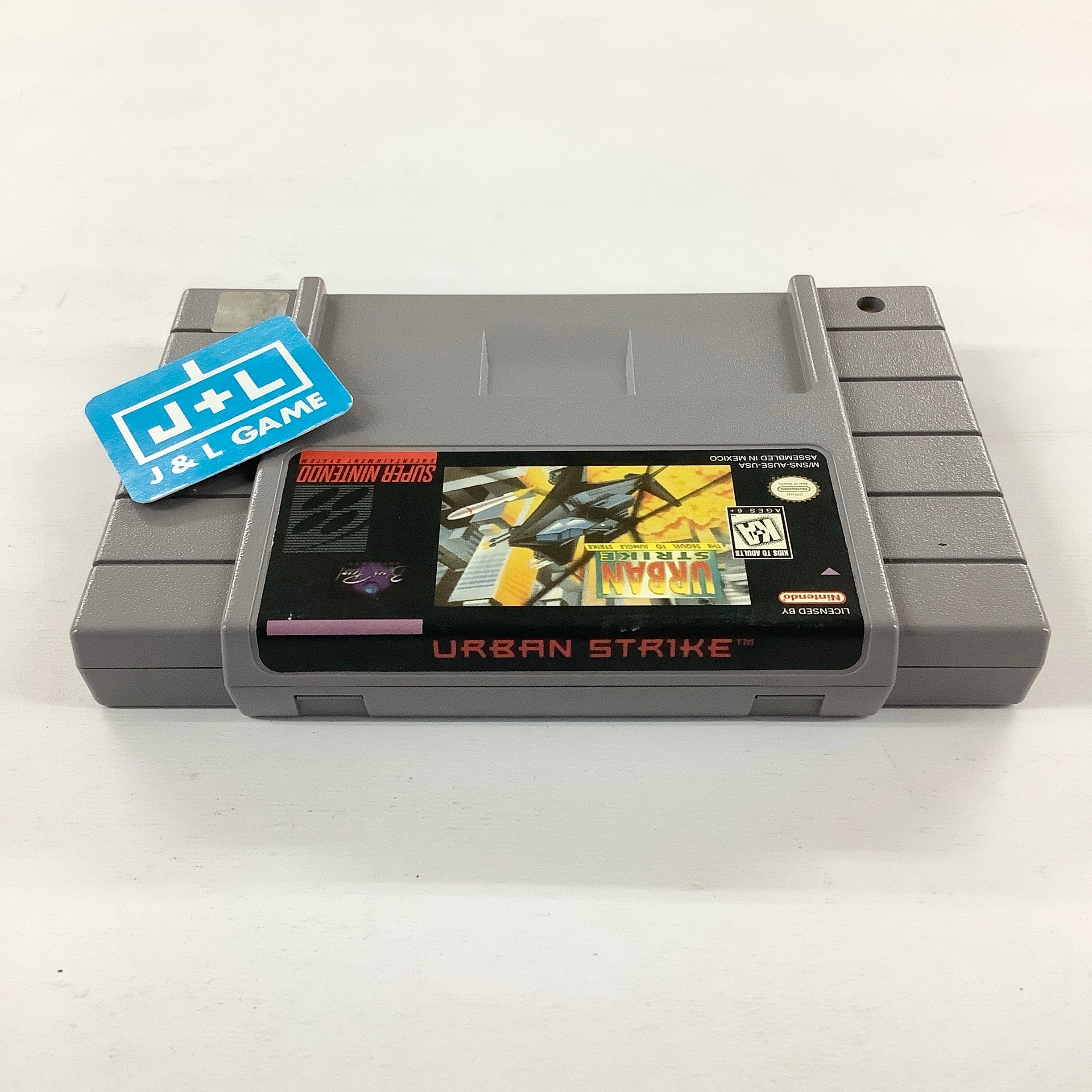 Urban Strike - (SNES) Super Nintendo [Pre-Owned] Video Games Black Pearl   